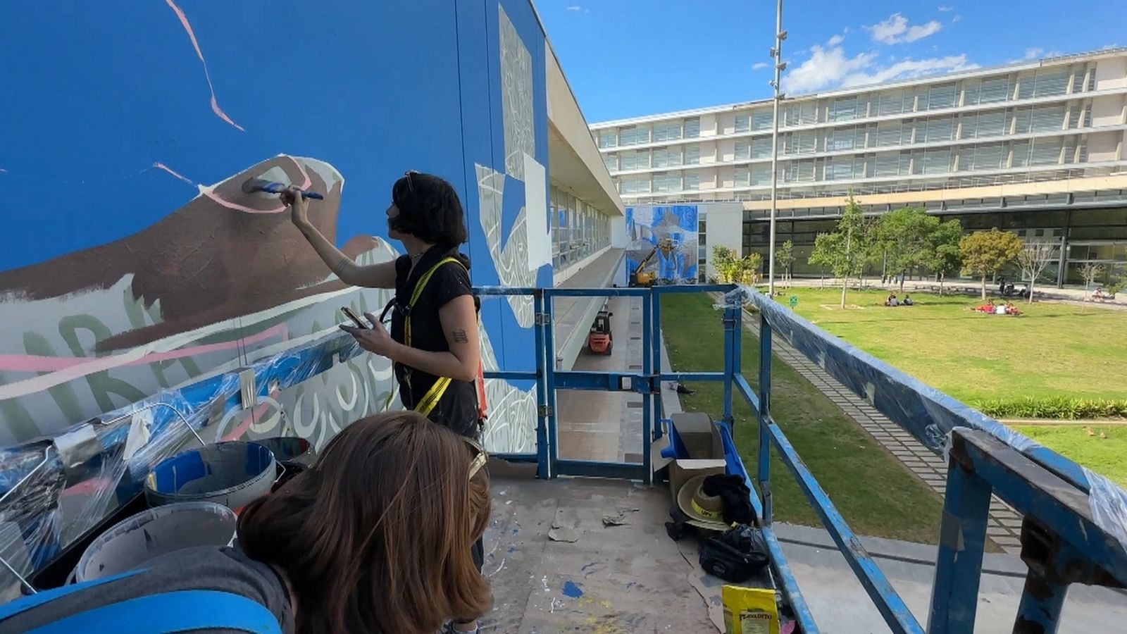 PolinizaDos 2026 convertix la Universitat Politècnica de València en un laboratori d’espais oberts a l'art urbà