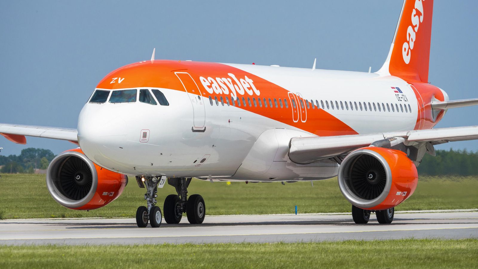 Un dels avions de la flota d'EeasyJet