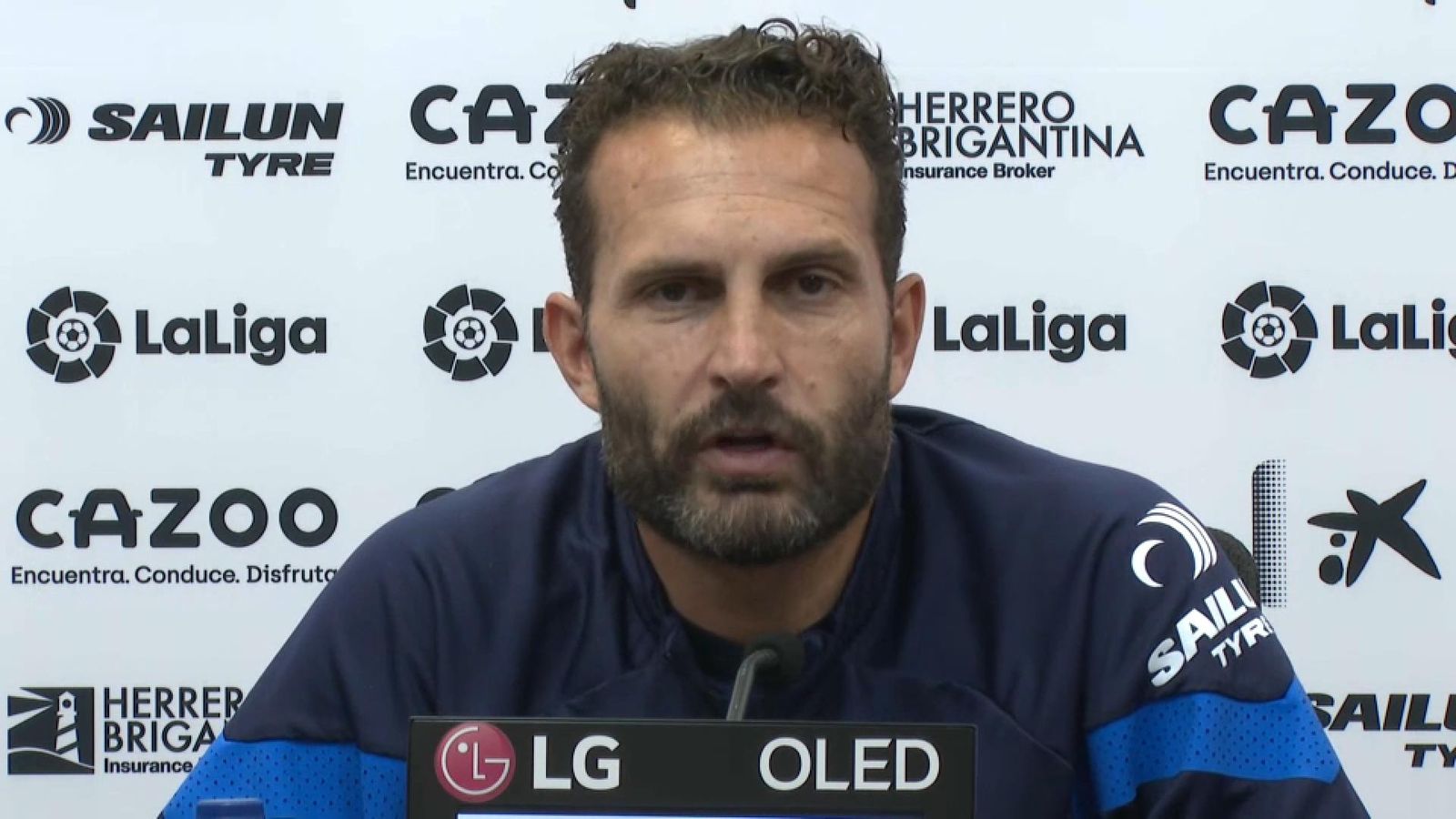 El tècnic del València, Rubén Baraja