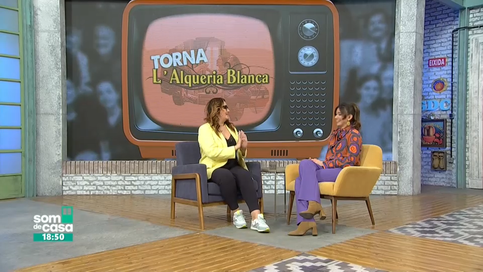 Chus Lacort repassa en 'Som de casa' l'estrena de 'L'Alqueria Blanca'