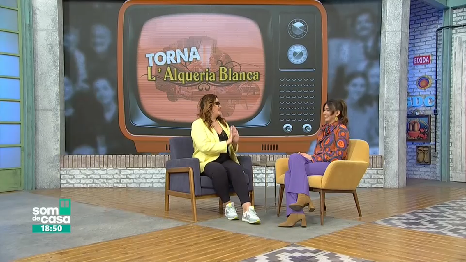 Chus Lacort repassa en 'Som de casa' l'estrena de 'L'Alqueria Blanca'