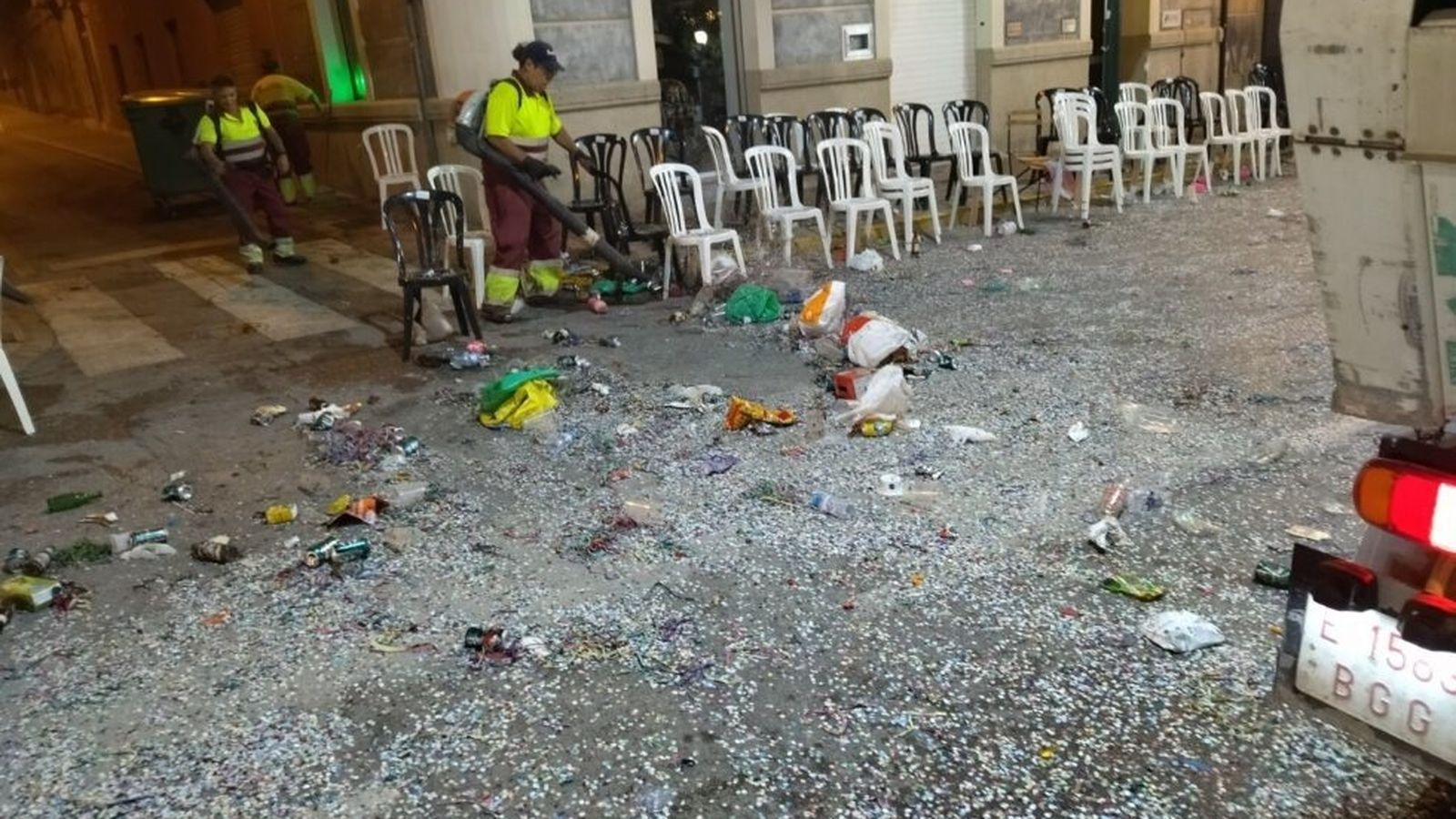 Servei de neteja de l'Ajuntament de Villena