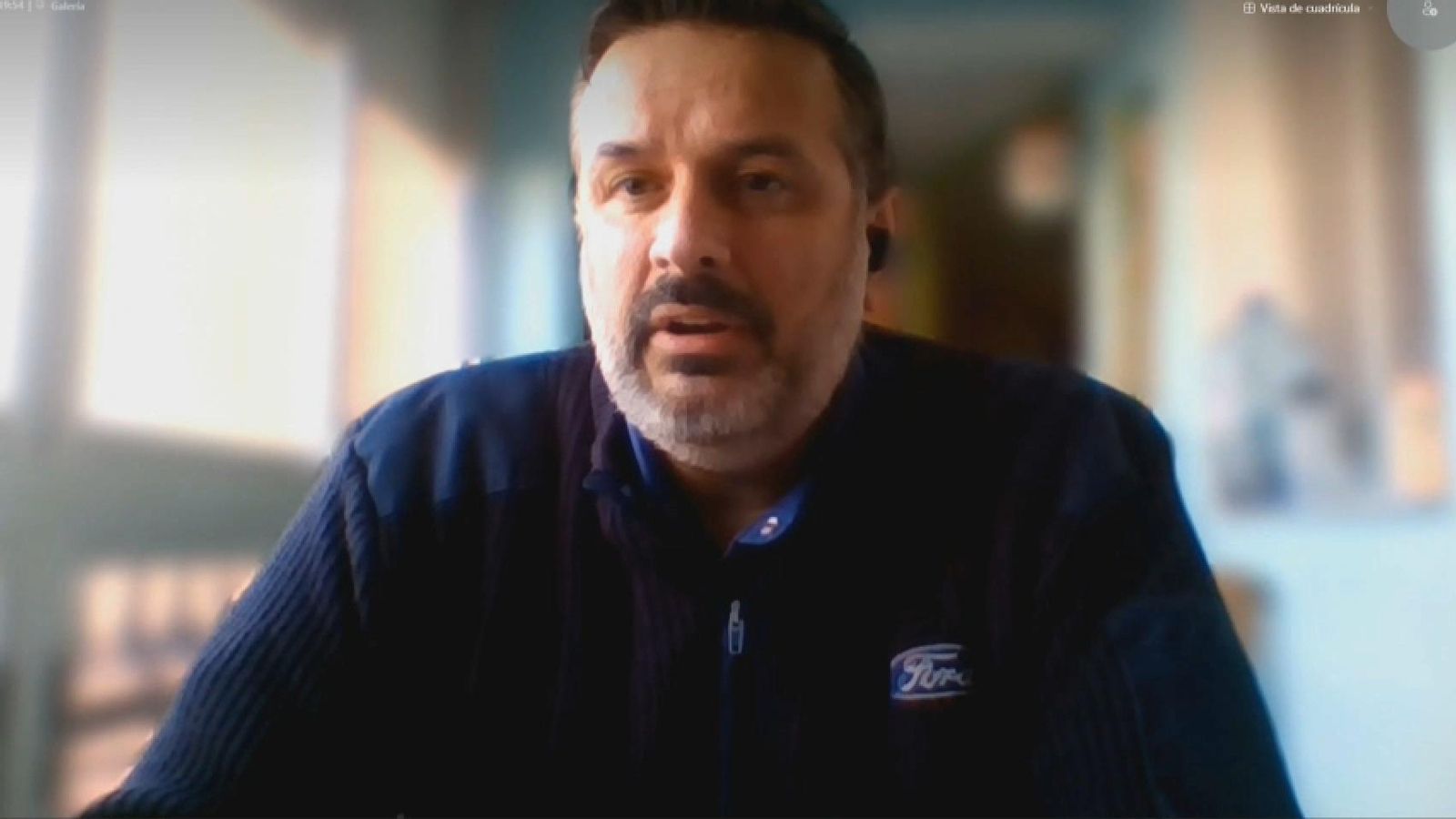 El portaveu de l'STI-Intersidical a Ford Daniel Portillo