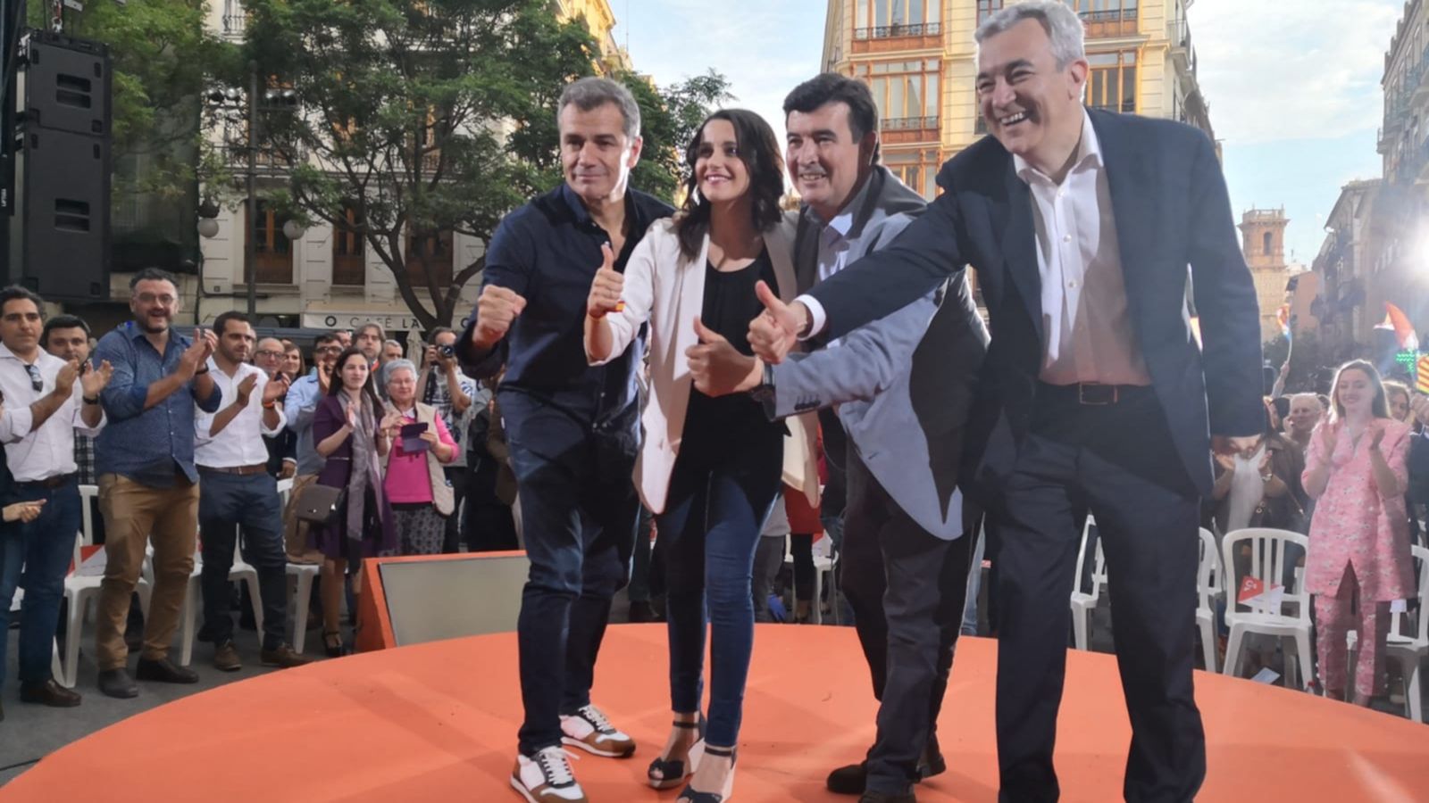 Ciutadans assegura que el seu objectiu és tirar Joan Ribó de l’Ajuntament de València