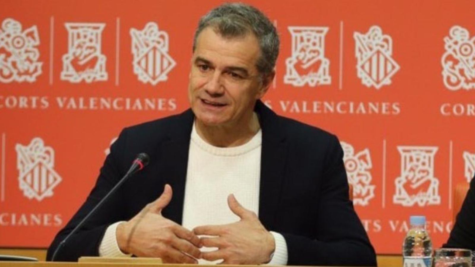 El síndic de Ciutadans en les Corts, Toni Cantó, aquest dilluns