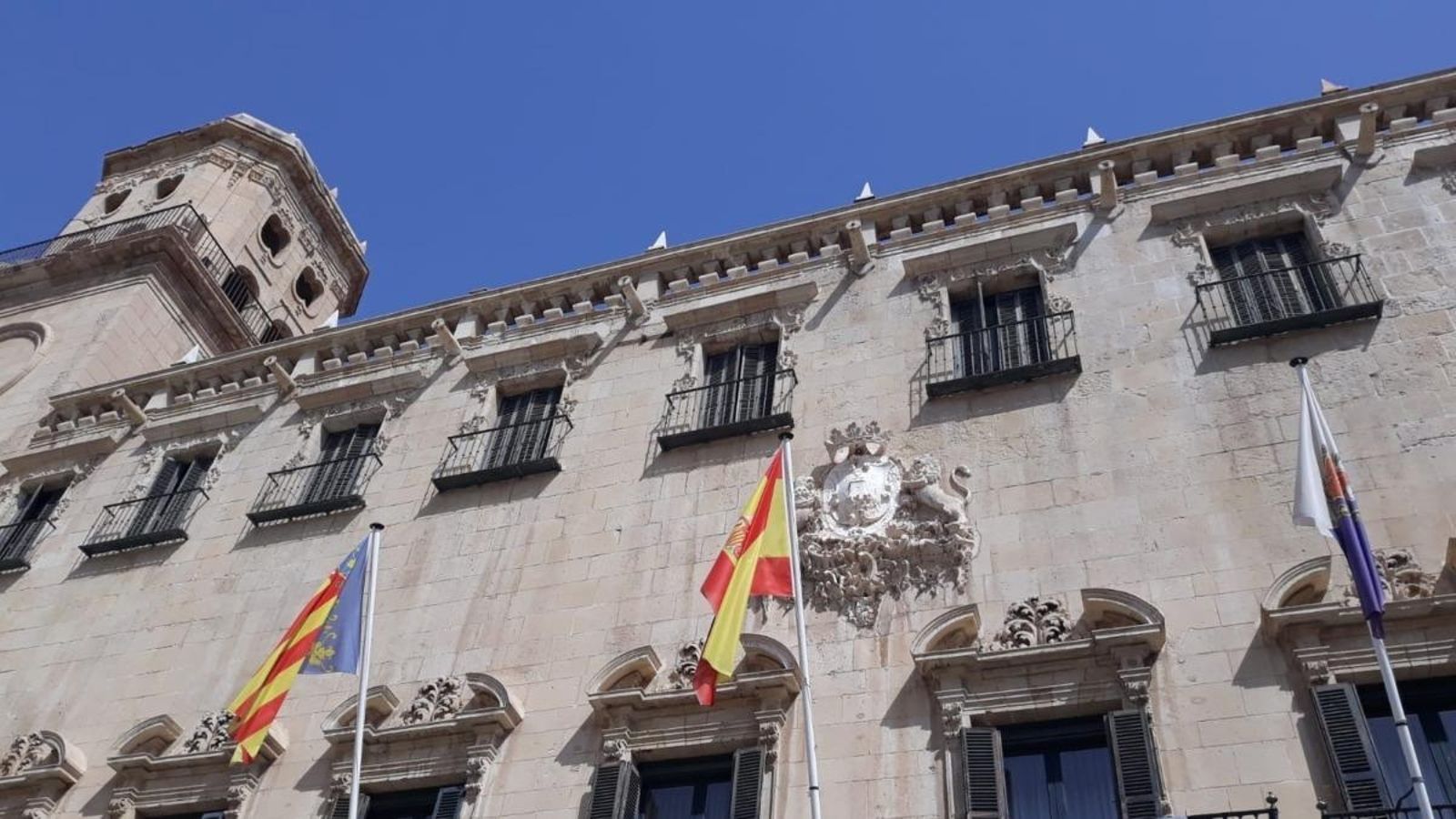 L'ajuntament d'Alacant en una imatge d'arxiu