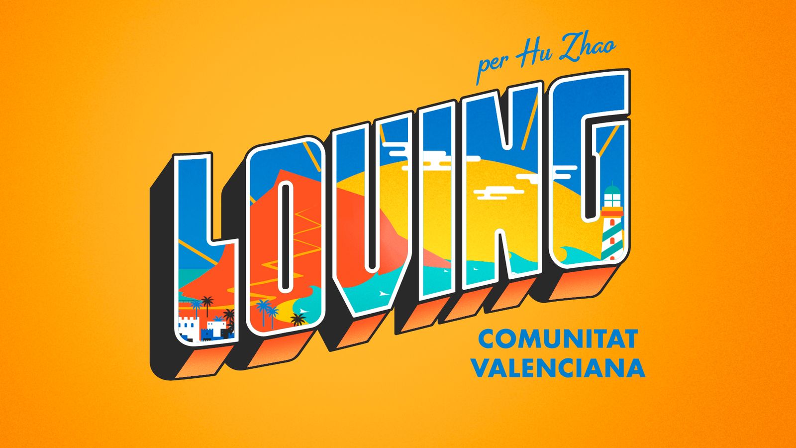 Logo Loving 'Comunitat Valenciana'