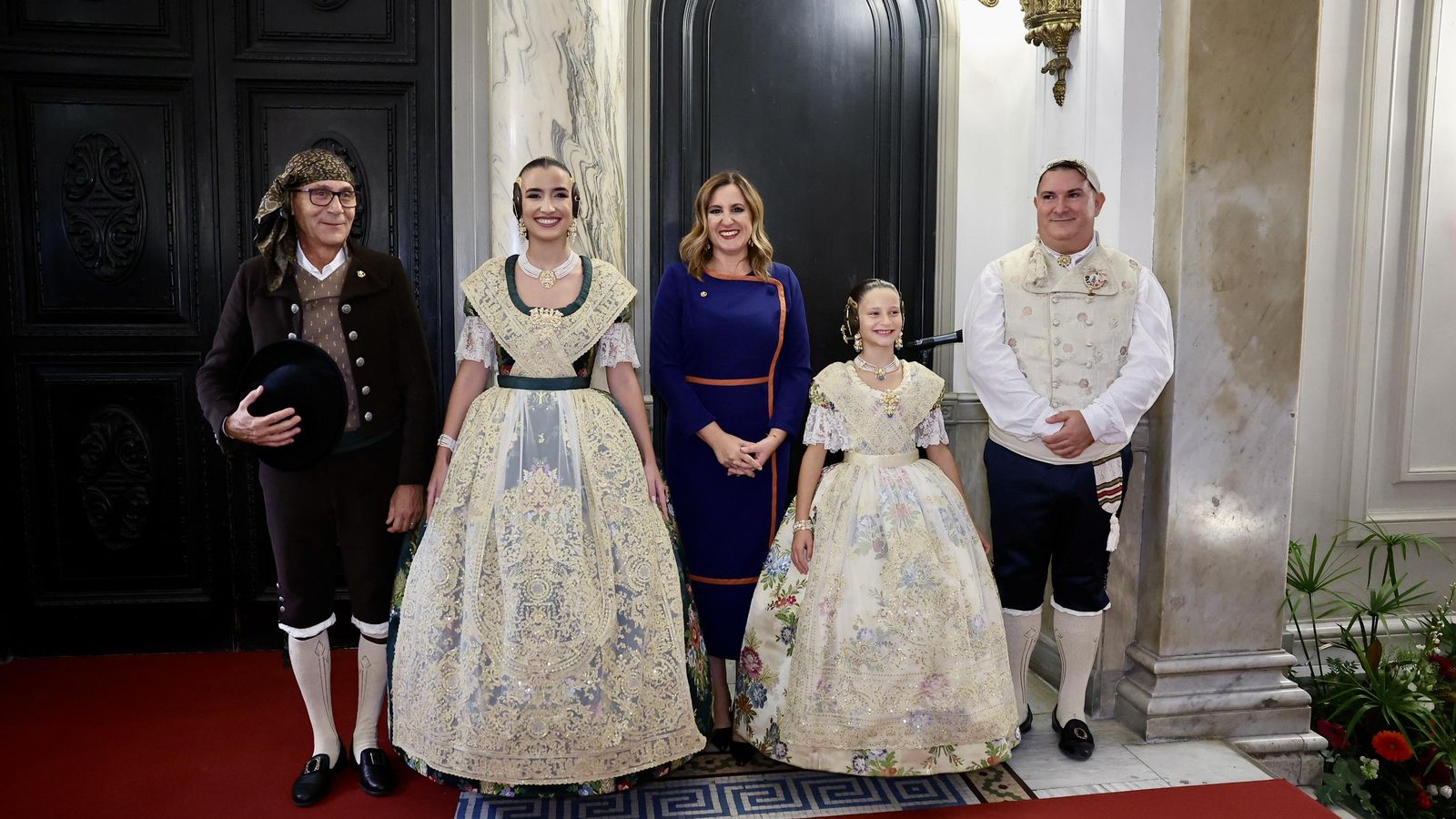 Les falleres majors de València, Carmen Prades i Marta Mercader, com a falleres majors de València 2026 Les falleres majors de València, Carmen Prades i Marta Mercader, com a falleres majors de València 2026
