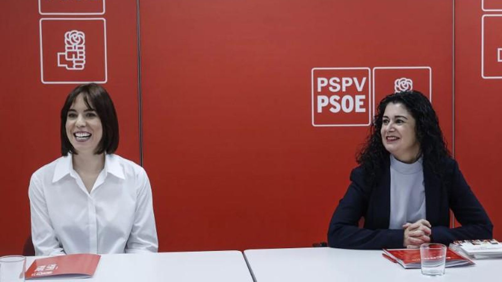 La secretària general del PSPV, Diana Morant, ha mantingut este divendres una reunió de treball amb CCOO