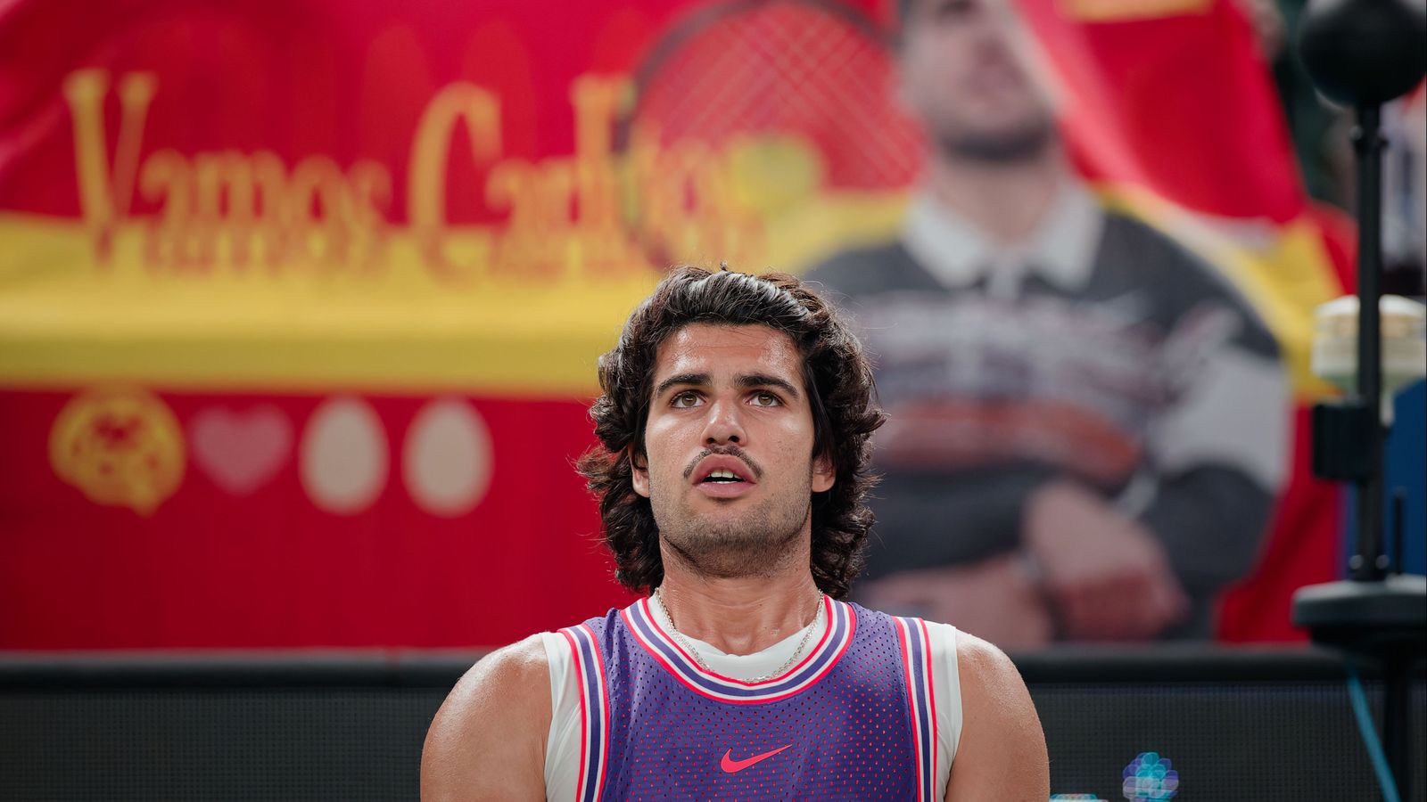 El tenista Carlos Alcaraz