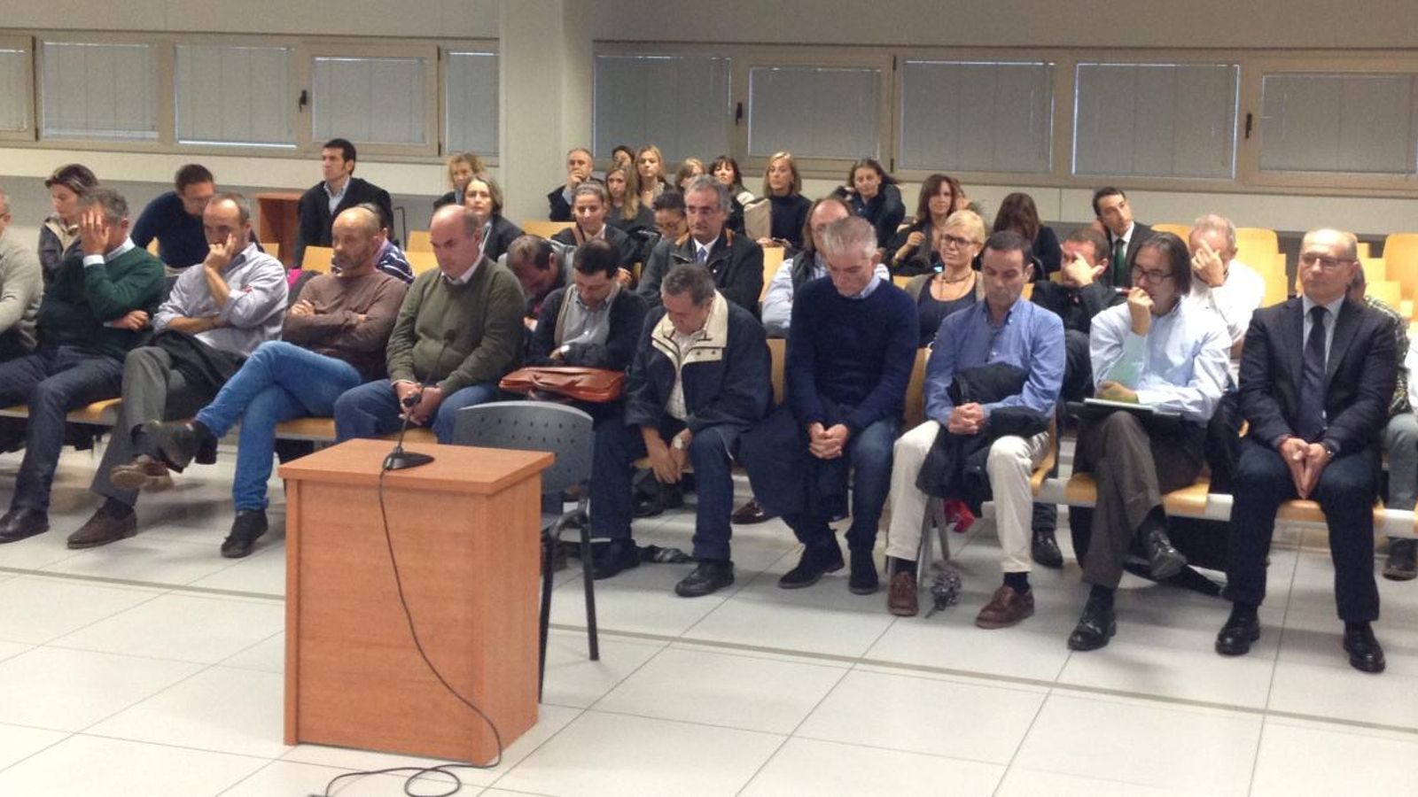 Processats pel cas Emarsa en una vista judicial