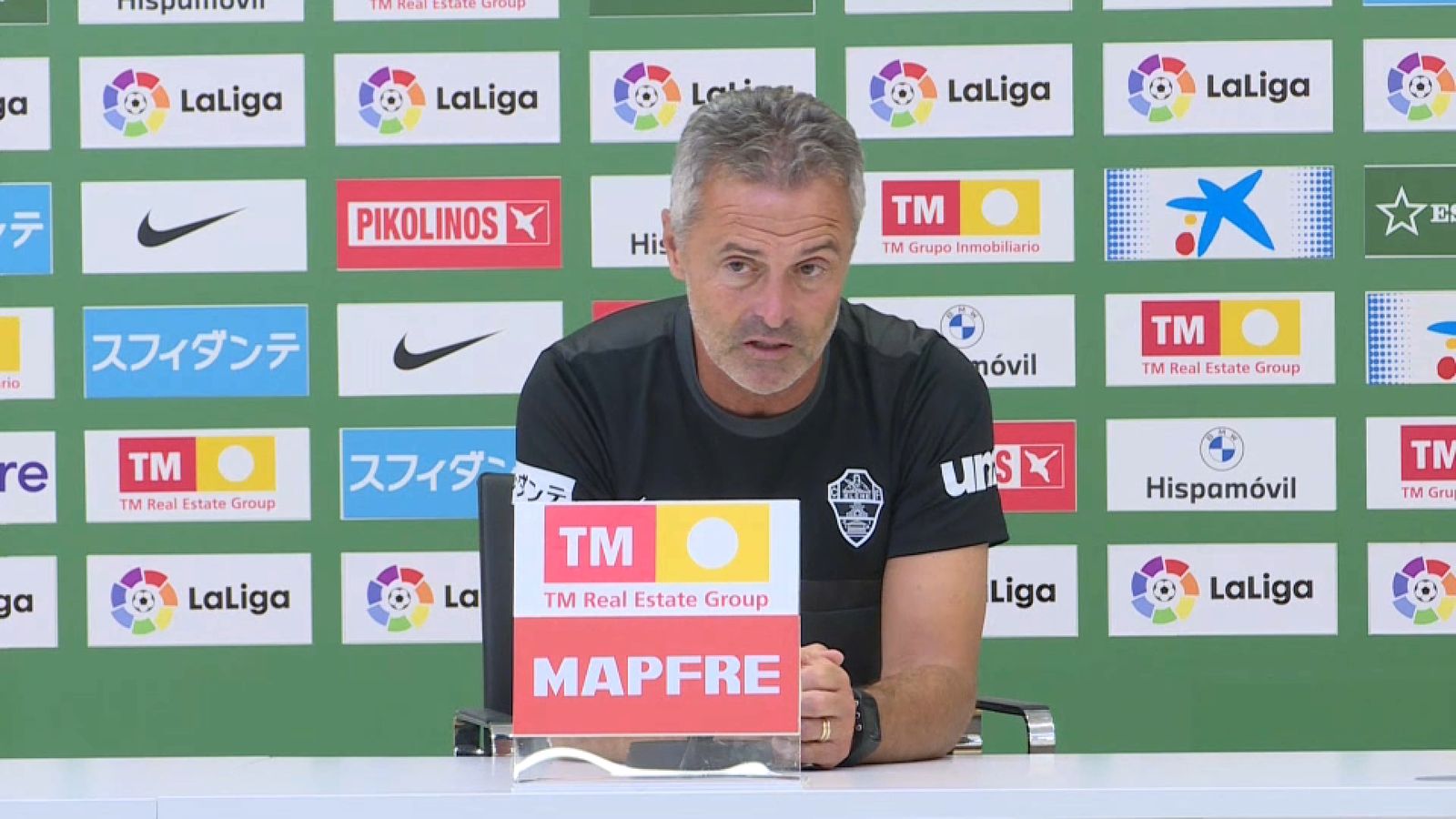 L'entrenador de l'Elx, Fran Escribà