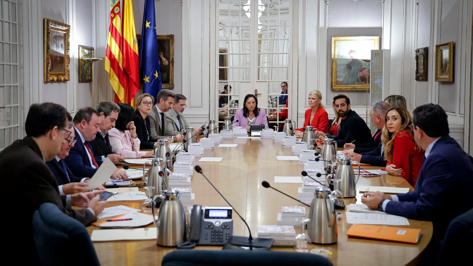 Reunió de la junta de síndics, este dimarts