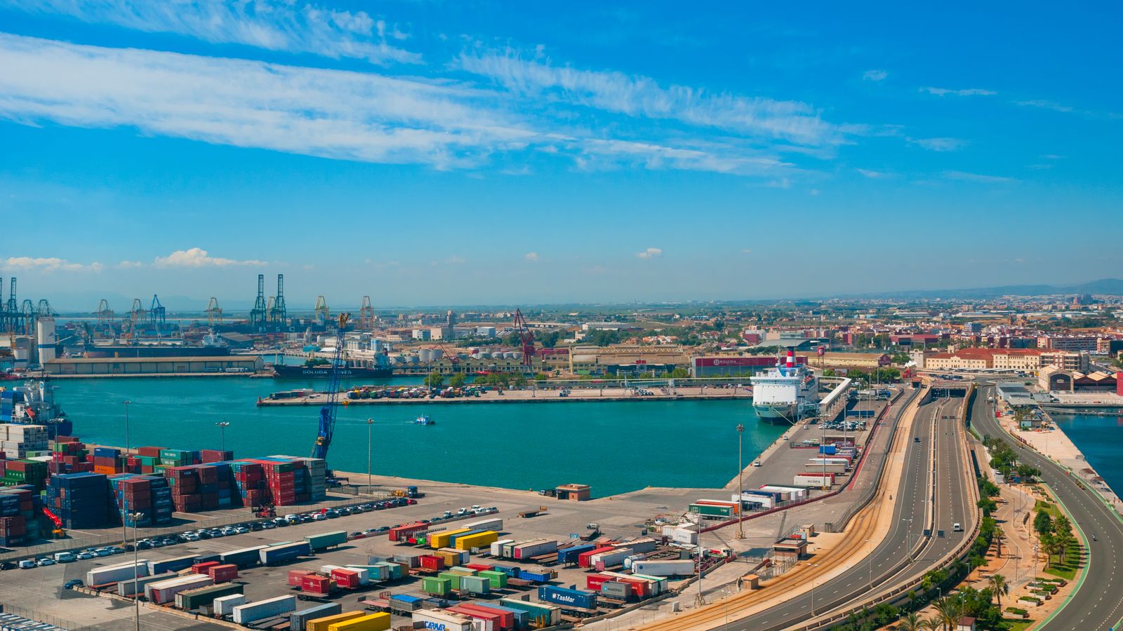 Imatge d'arxiu del port de València