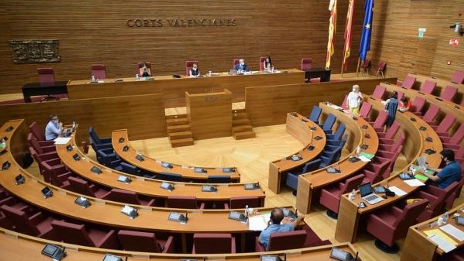 Hemicicle de les Corts, el passat 28 de juliol