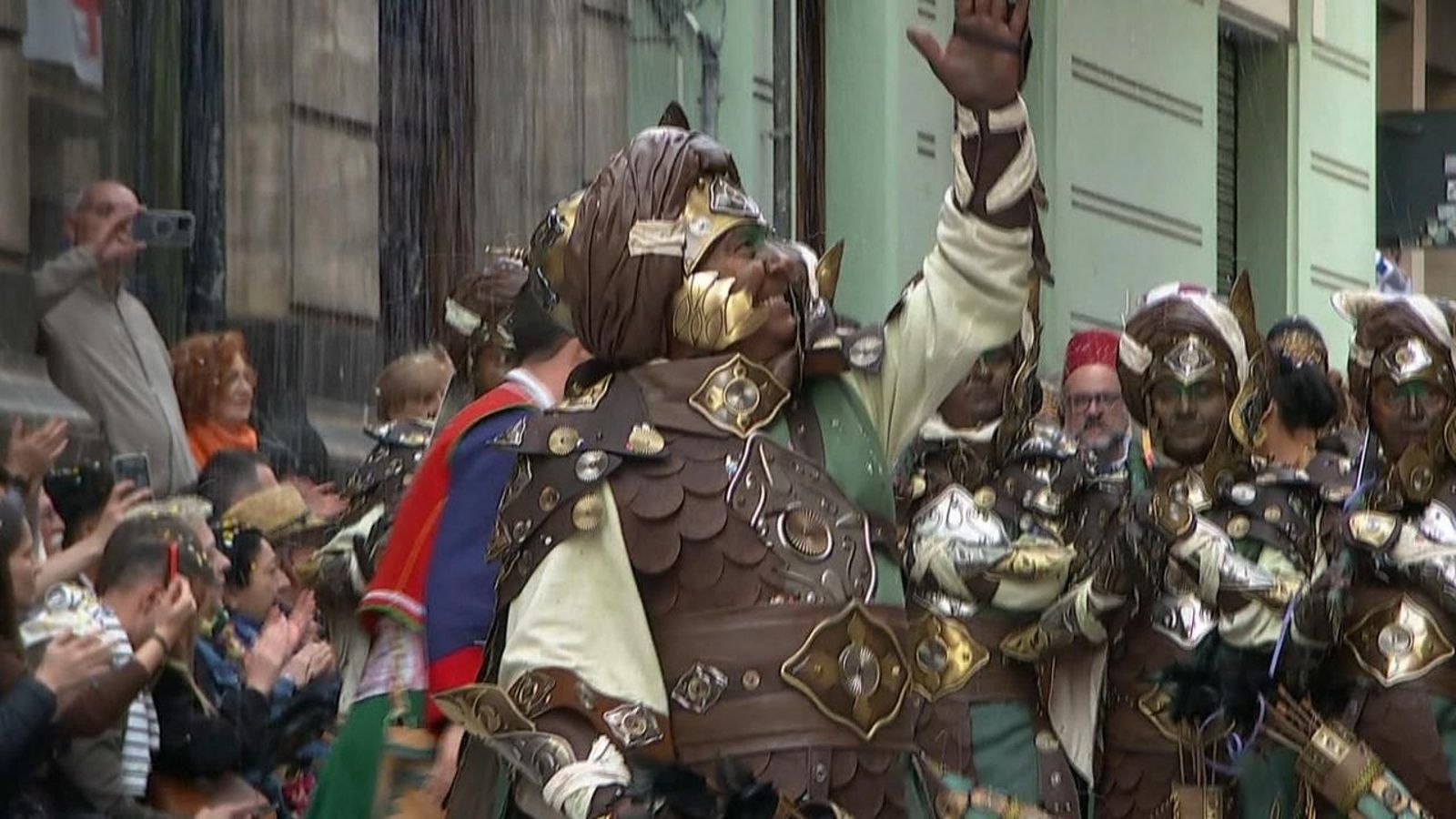 Imatge d'arxiu dels Moros i Cristians d'Alcoi