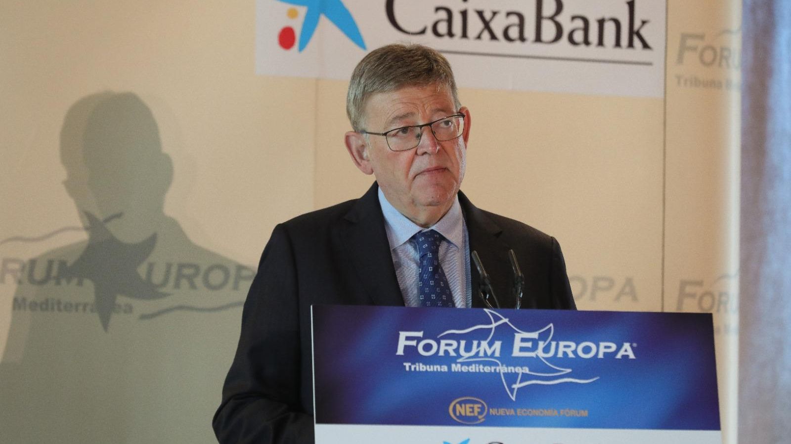 Puig aquest dilluns durant una conferència en el Fòrum Europa Tribuna Mediterrània