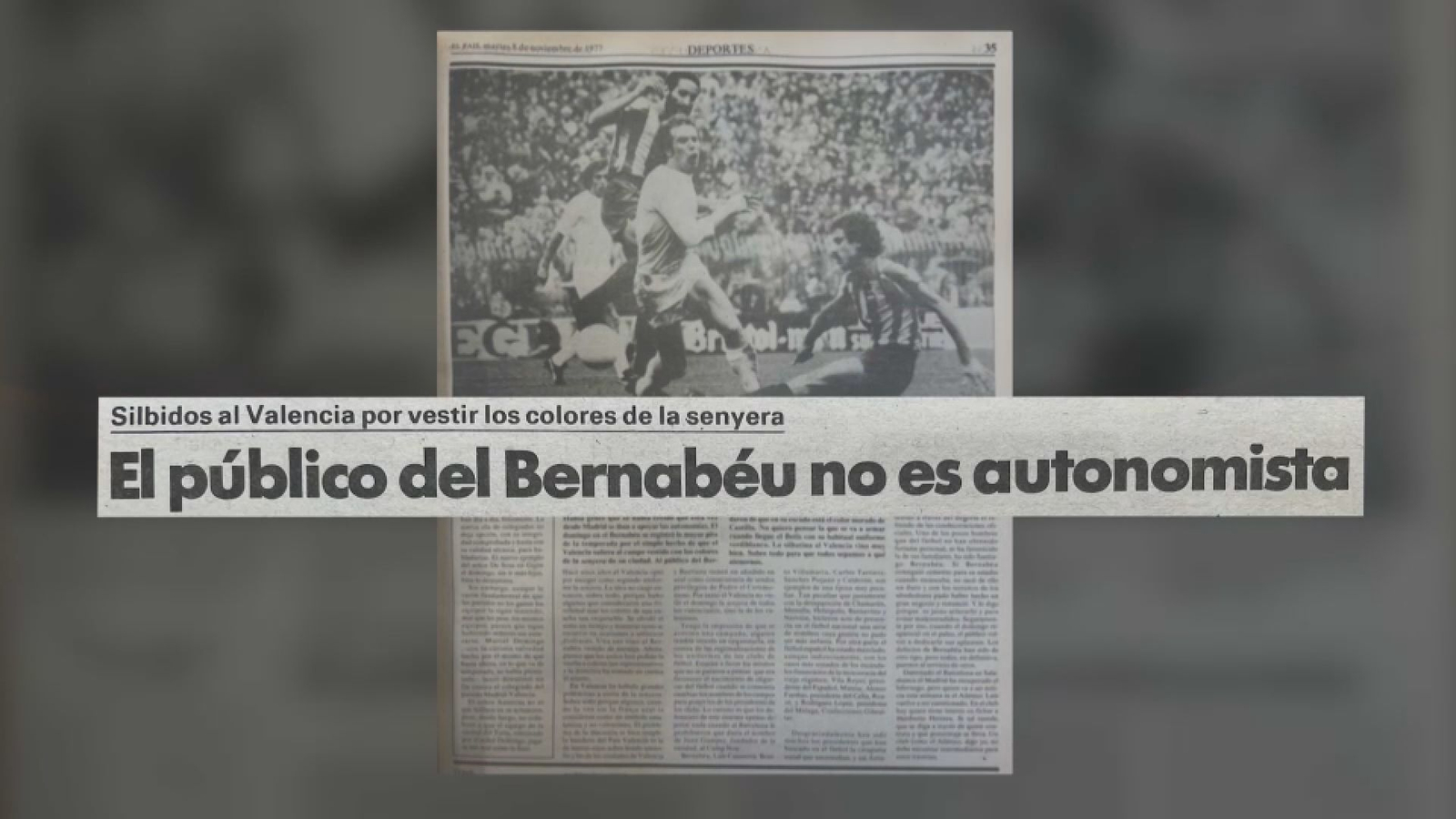 La portada d'El País sobre la polèmica de la samarreta