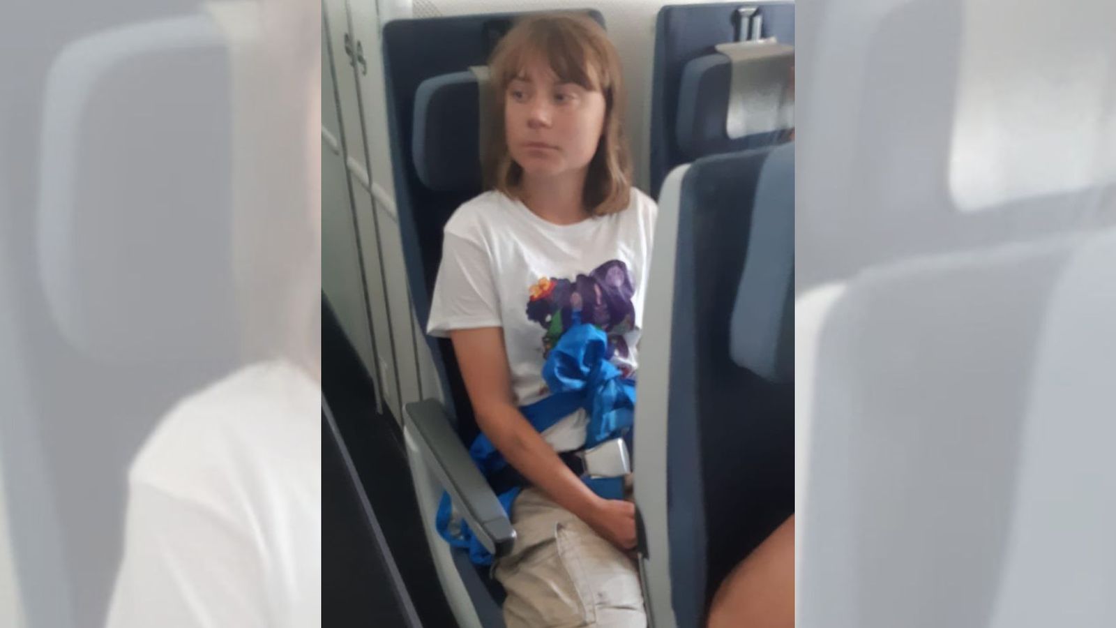 Grata Thungberg en l'avió que la porta de tornada a Suècia