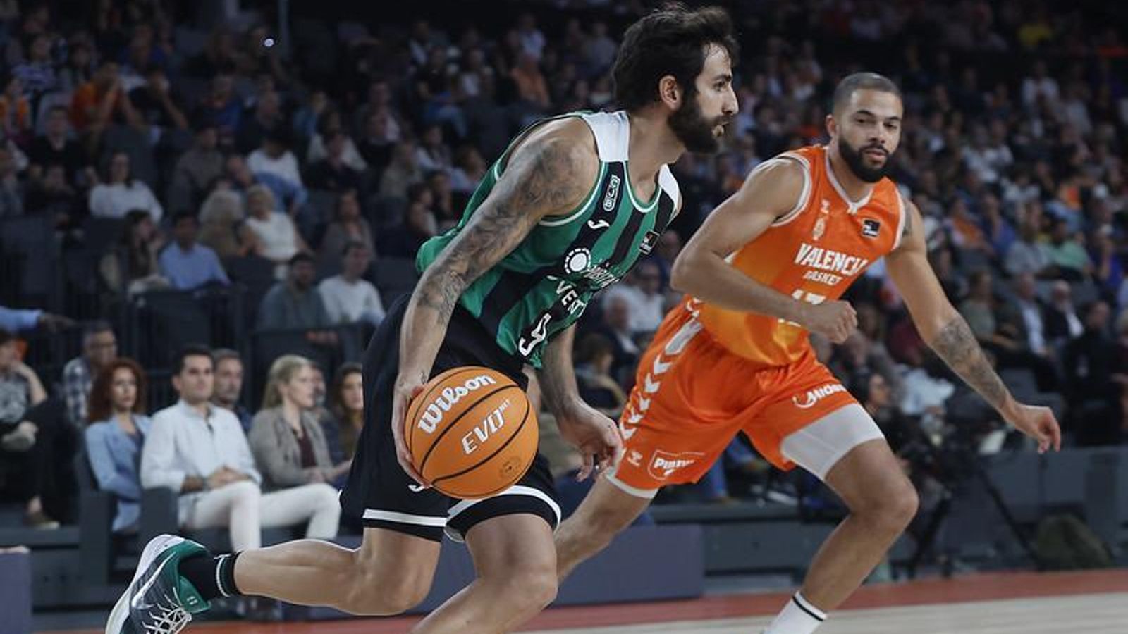 Ricky Rubio ha anotat 13 punts en el seu primer partit al Roig Arena
