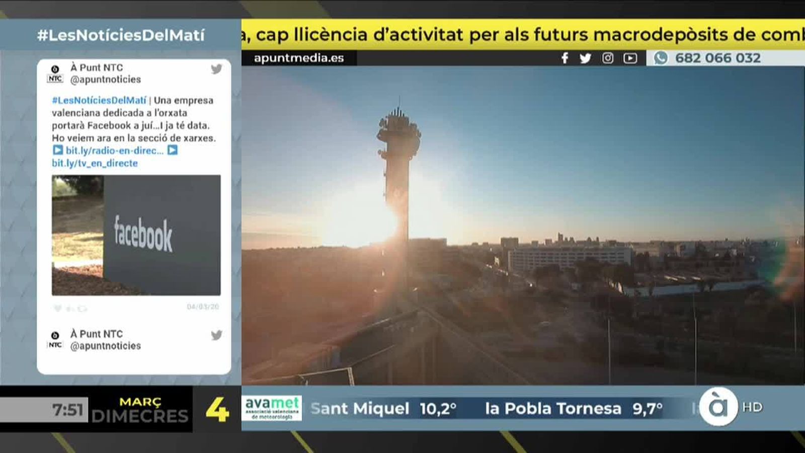 04.03.2020 | Xarxes | NM Una empresa valenciana dedicada a l’orxata portarà Facebook a juí