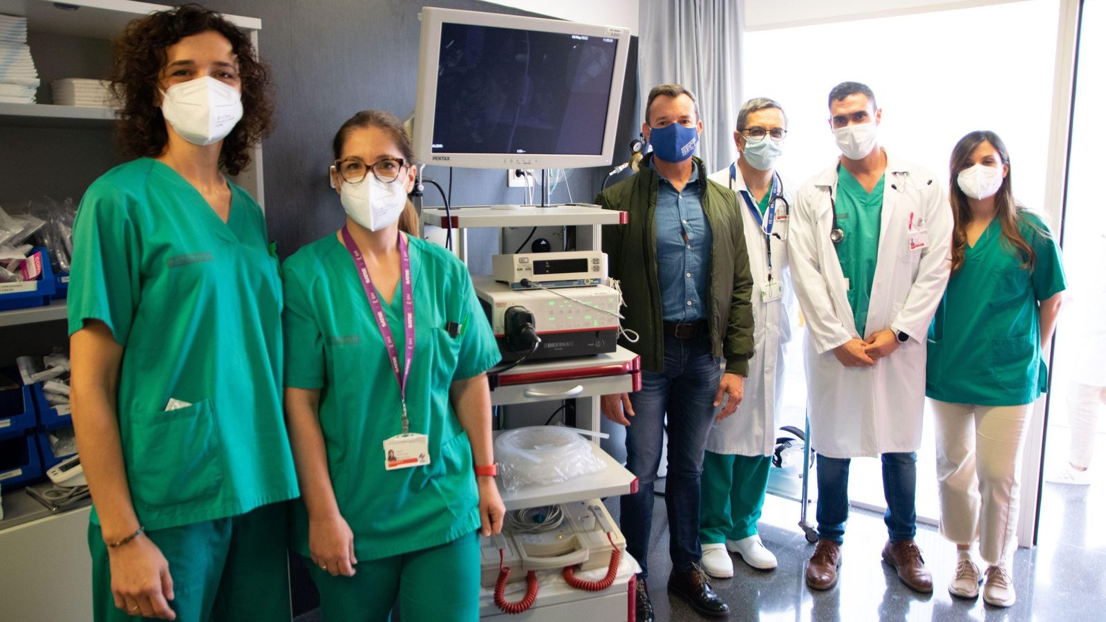 L'equip que ha dut a terme la investigació en l'Hospital General d'Elx (Baix Vinalopó)