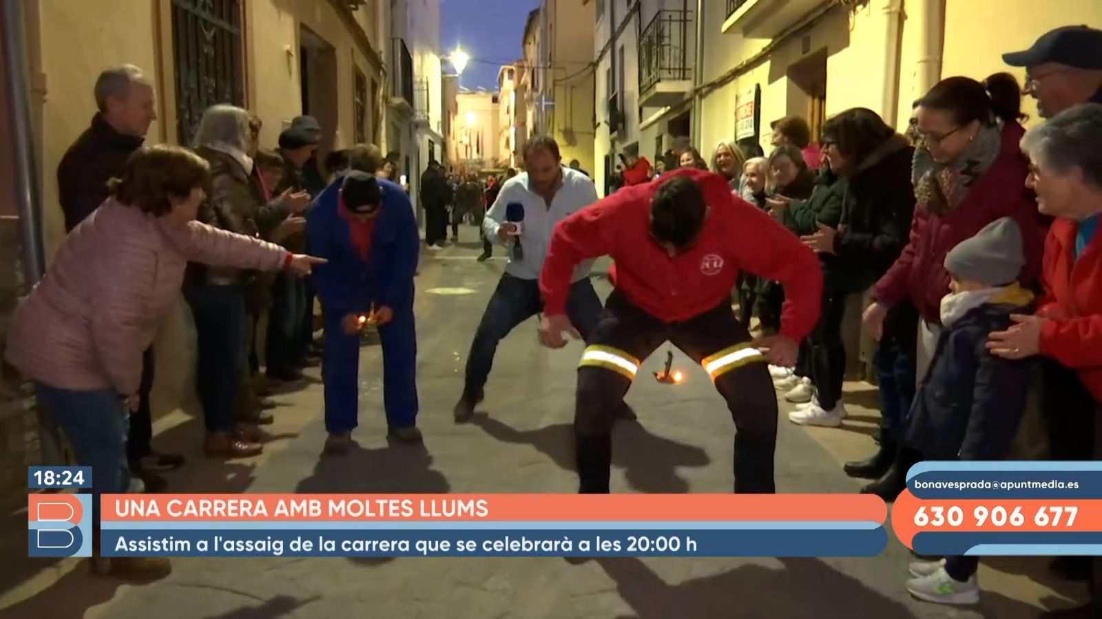 13.01.2023 | Una carrera amb moltes llums
