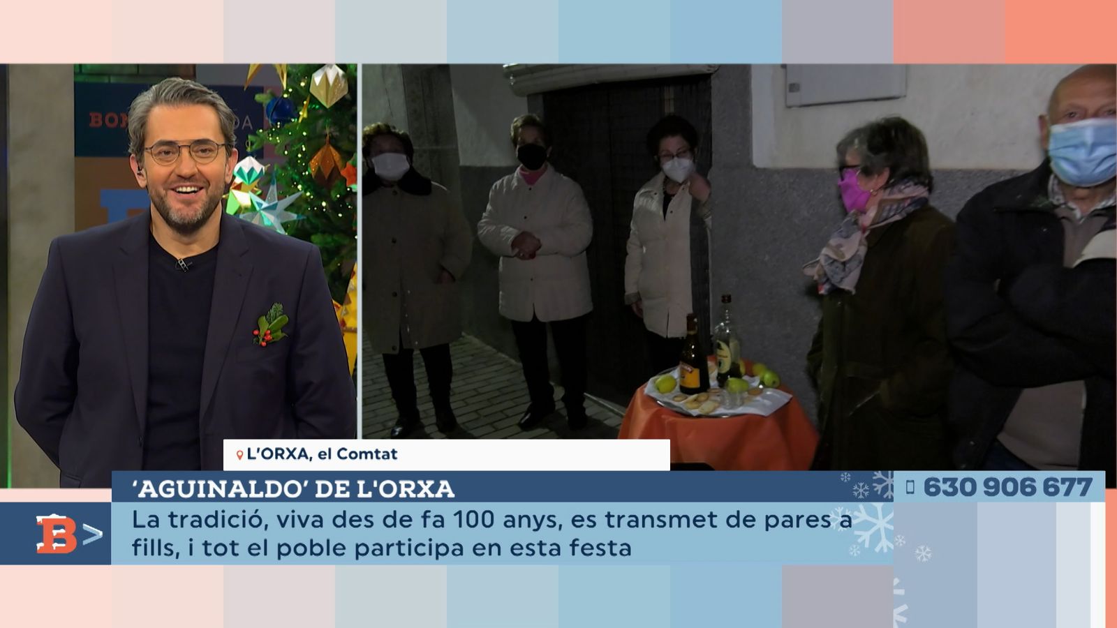 24.12.2021 |  La tradició de l’aguinaldo de l’Orxa