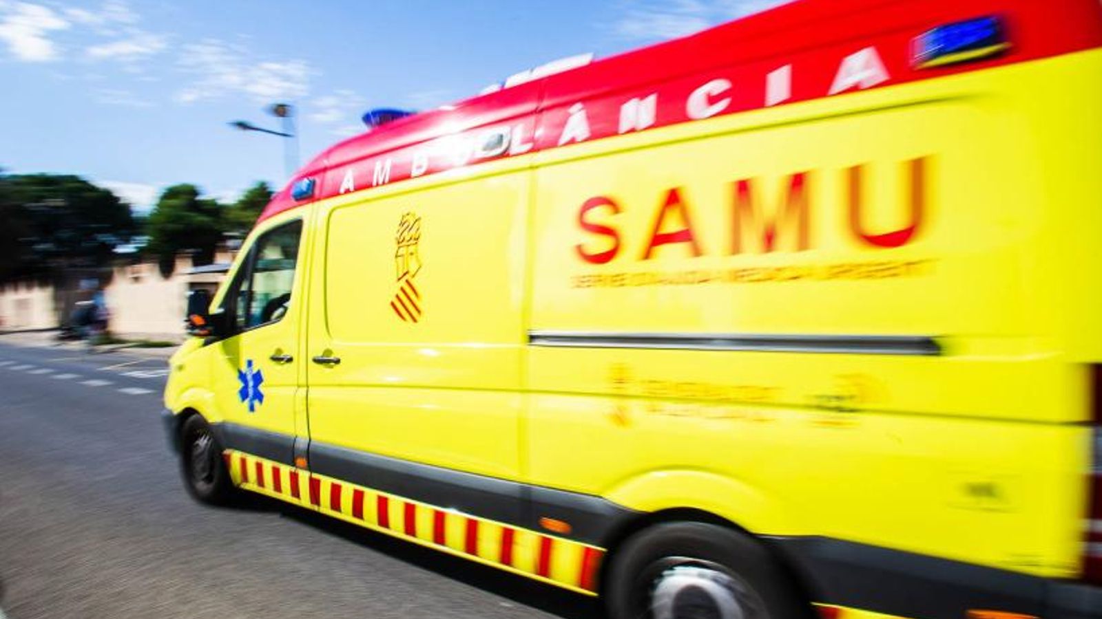 Imatge d'arxiu d'una unitat del SAMU Imatge d'arxiu d'una unitat del SAMU