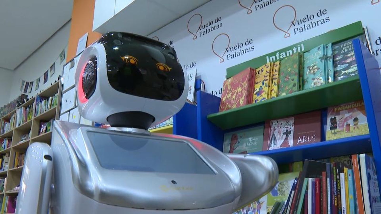 Petra, la robot que recomana llibres