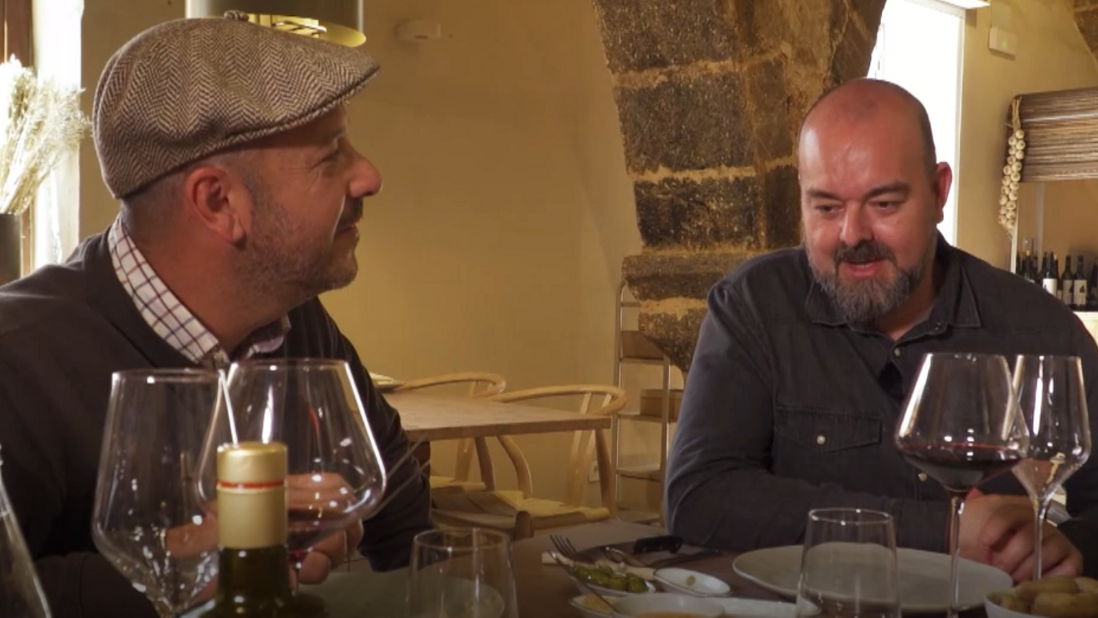 De torrada a un restaurant