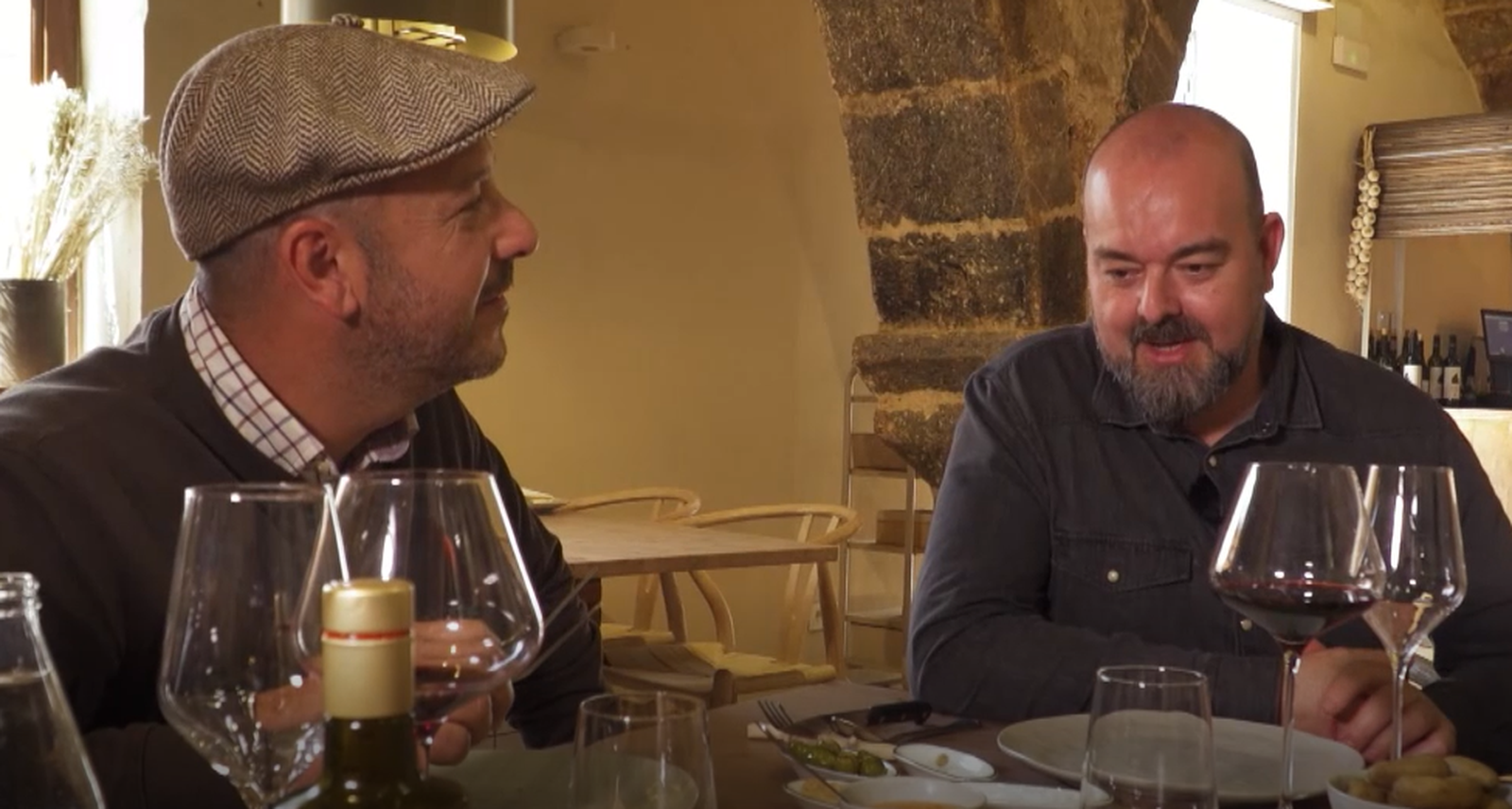 De torrada a un restaurant