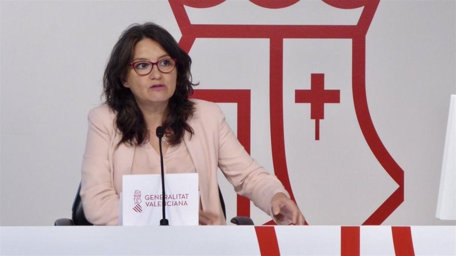 La vicepresidenta del Consell, Mónica Oltra