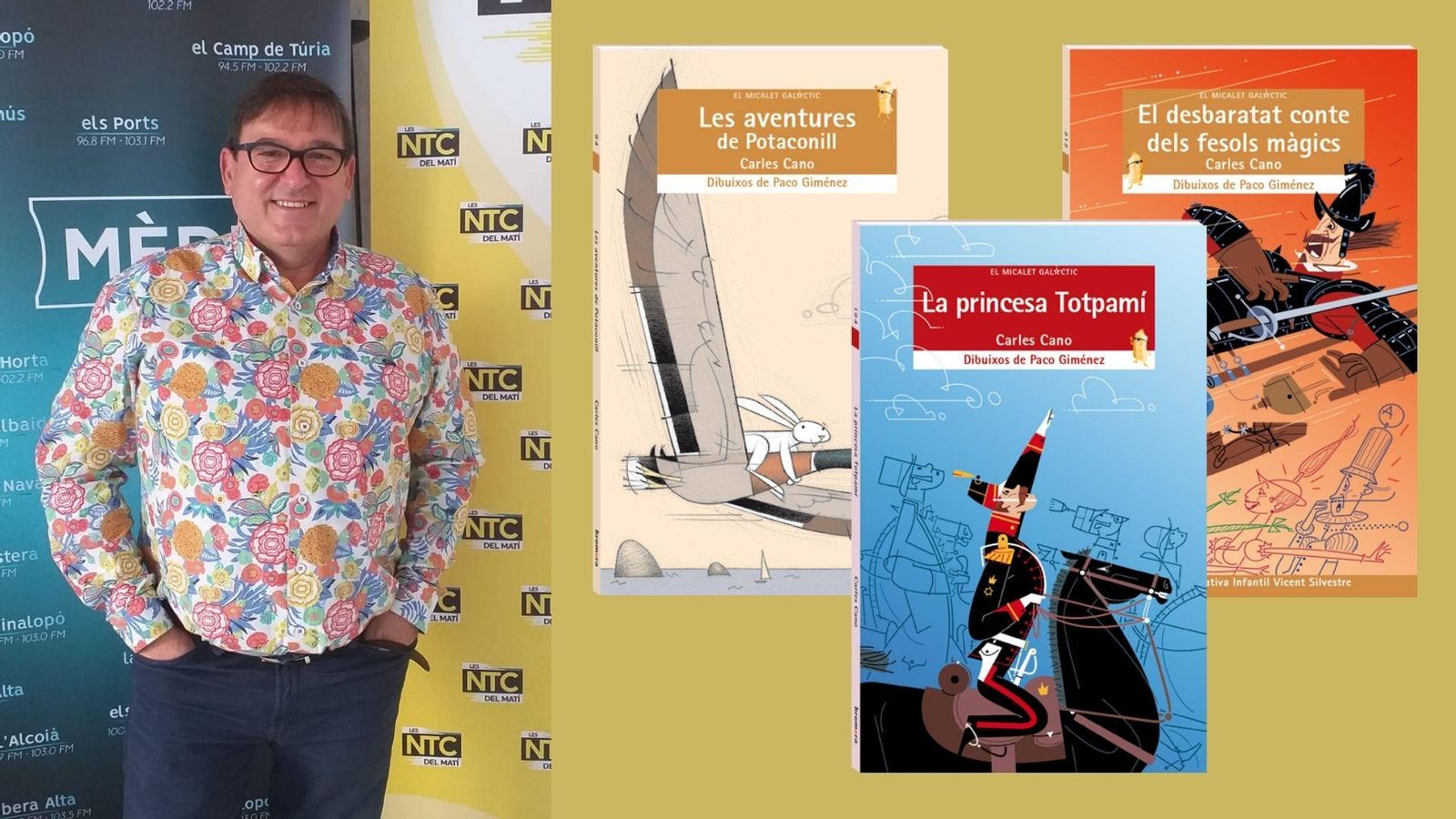 18.01.2022 | Carles Cano, Premi Fundació Bromera al Foment de la Lectura 2022