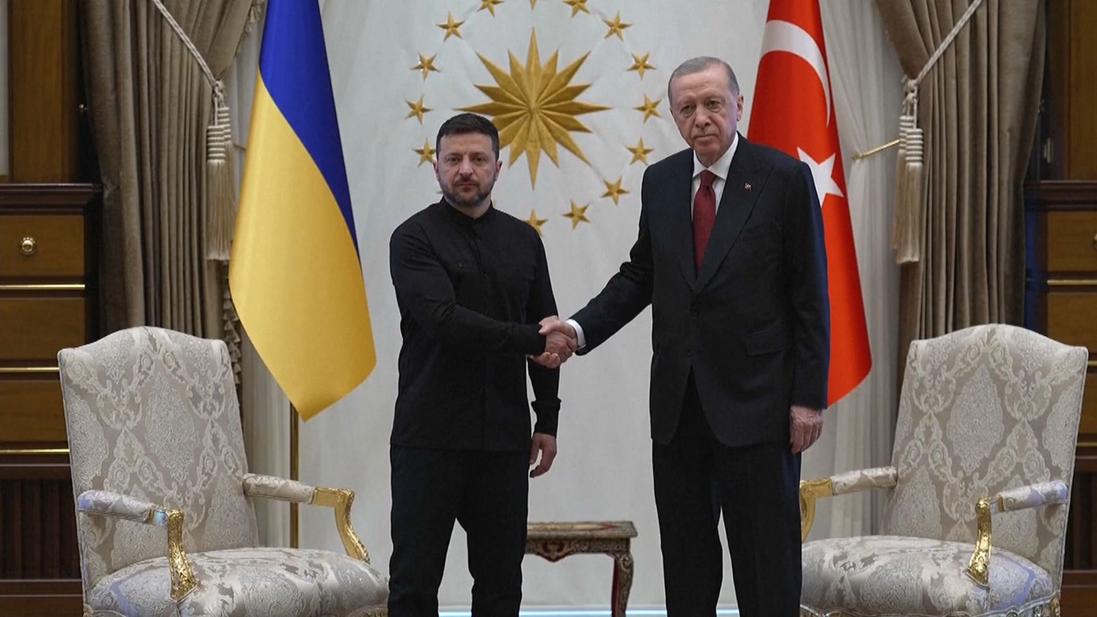 Zelenski i Erdongan s'han reunit a Ankara