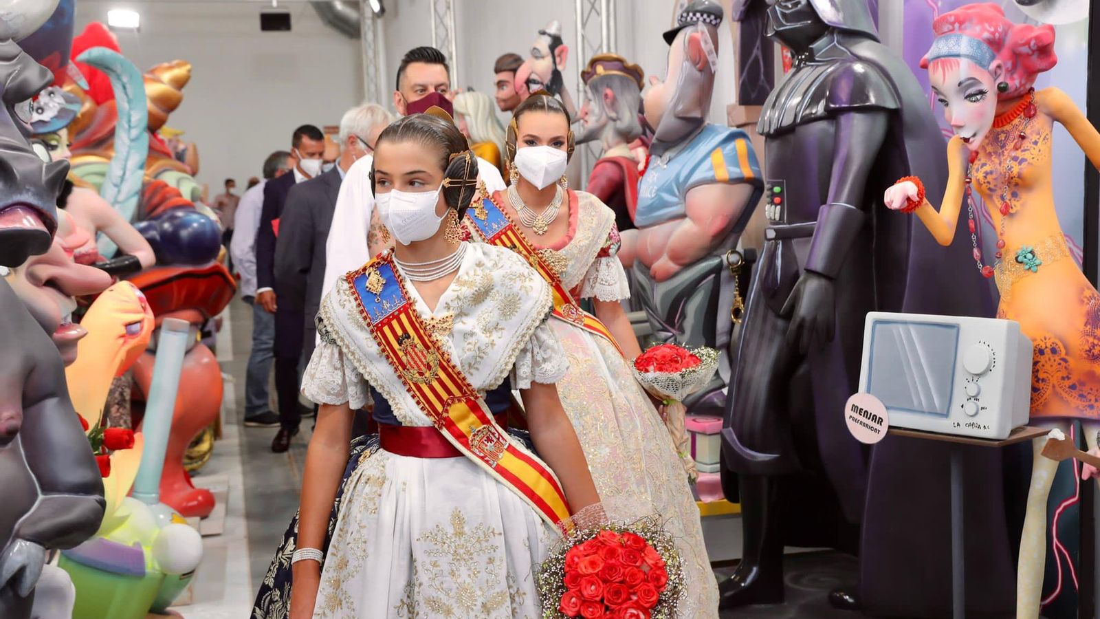 Inauguració de l'exposició del ninot el passat 16 de juliol