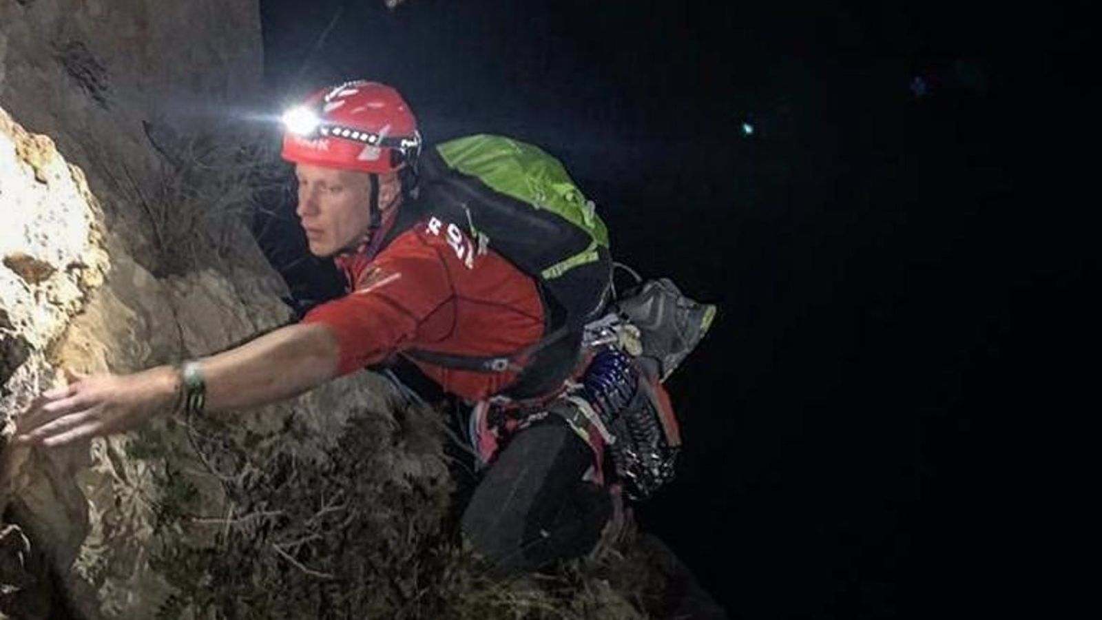 Imatges del rescat al Ponoig