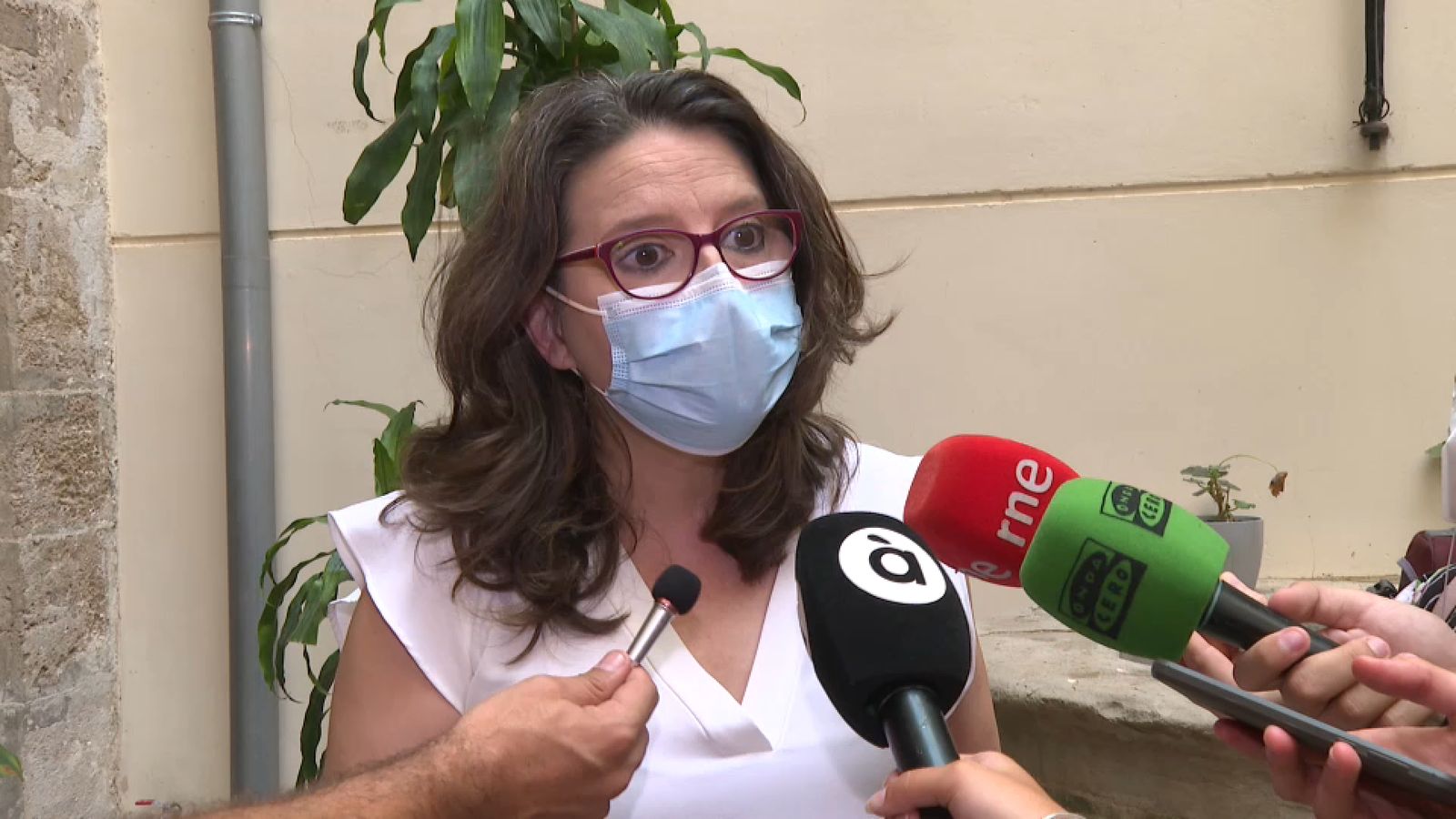 La vicepresidenta del Consell, Mónica Oltra, aquest dimecres