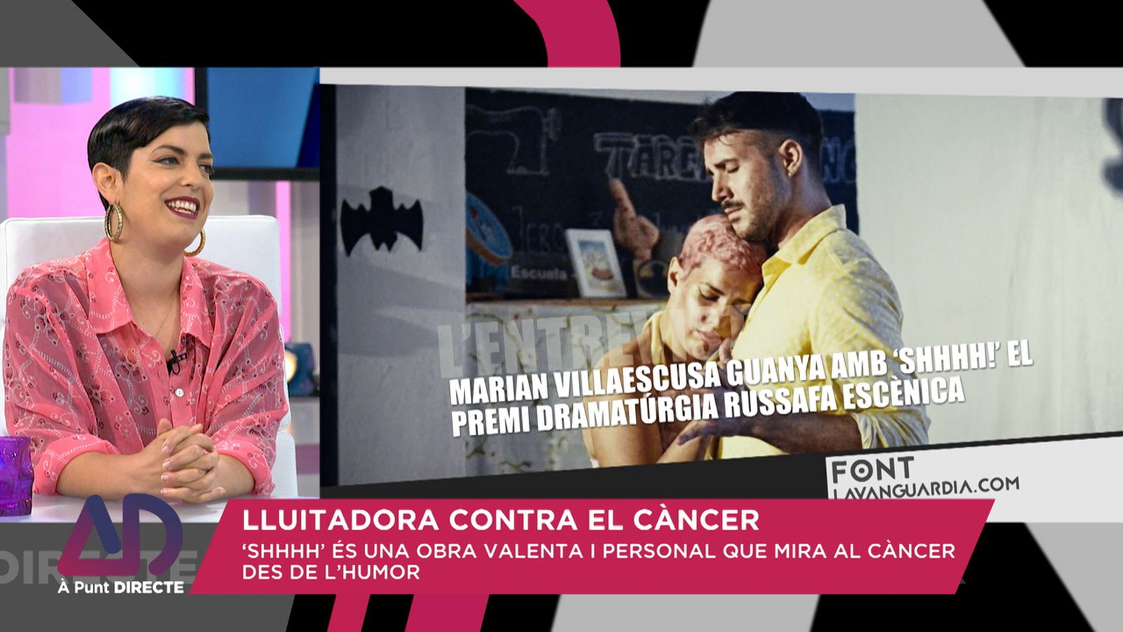 L’actriu Marian Villaescusa
