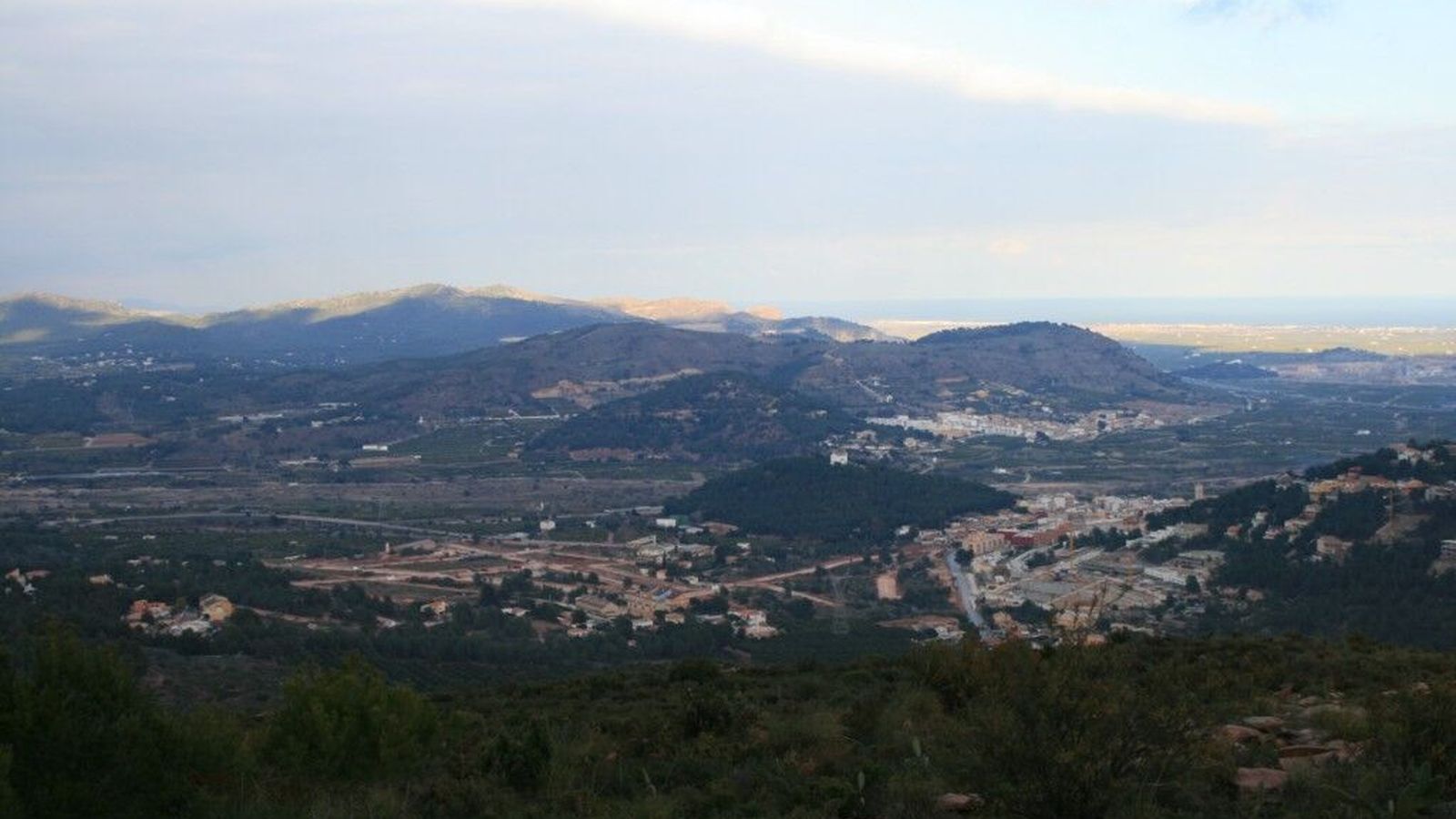 Una vista general de Gilet, en arxiu