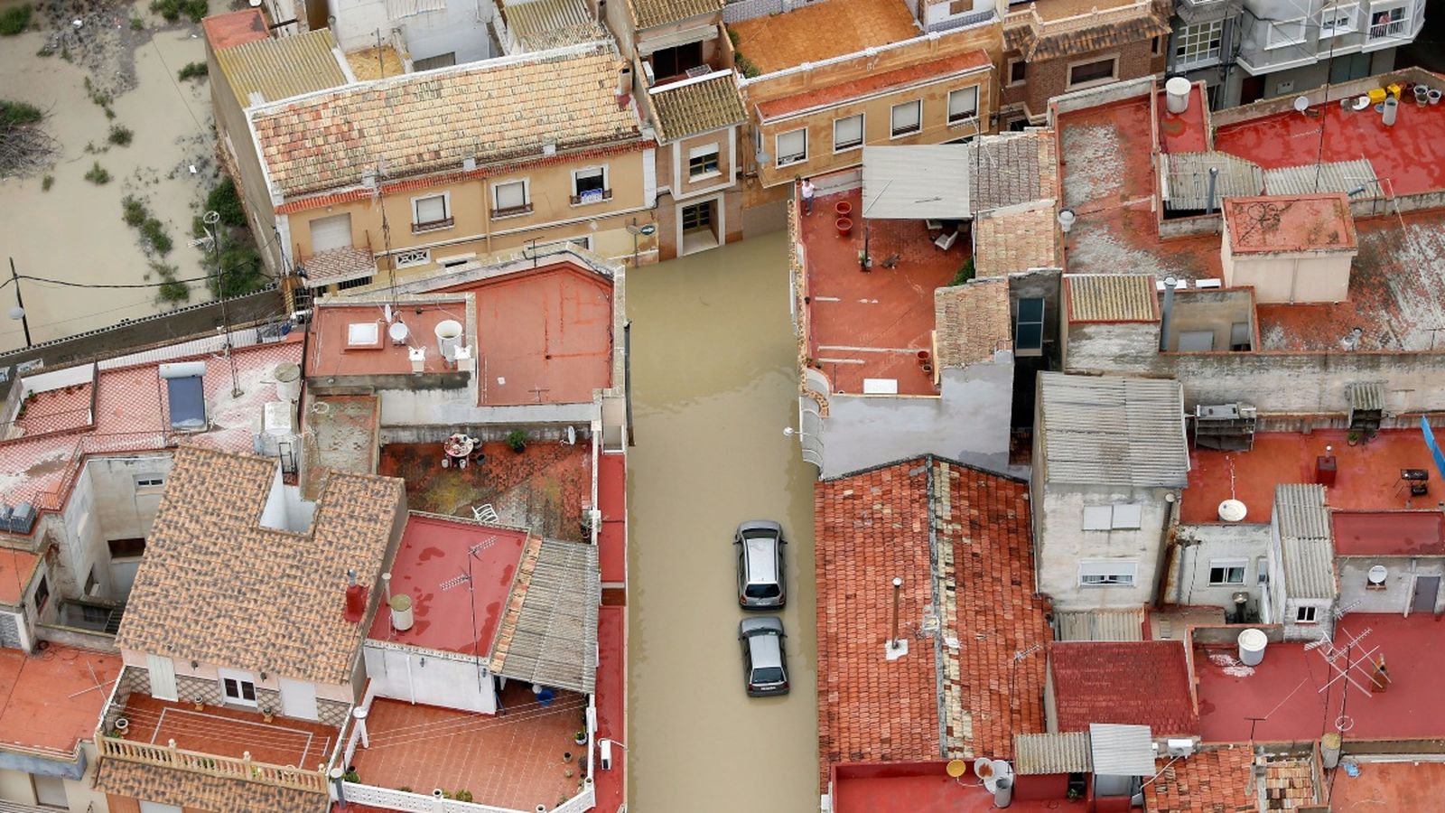 Imatge aèria de Dolors, al Baix Segura