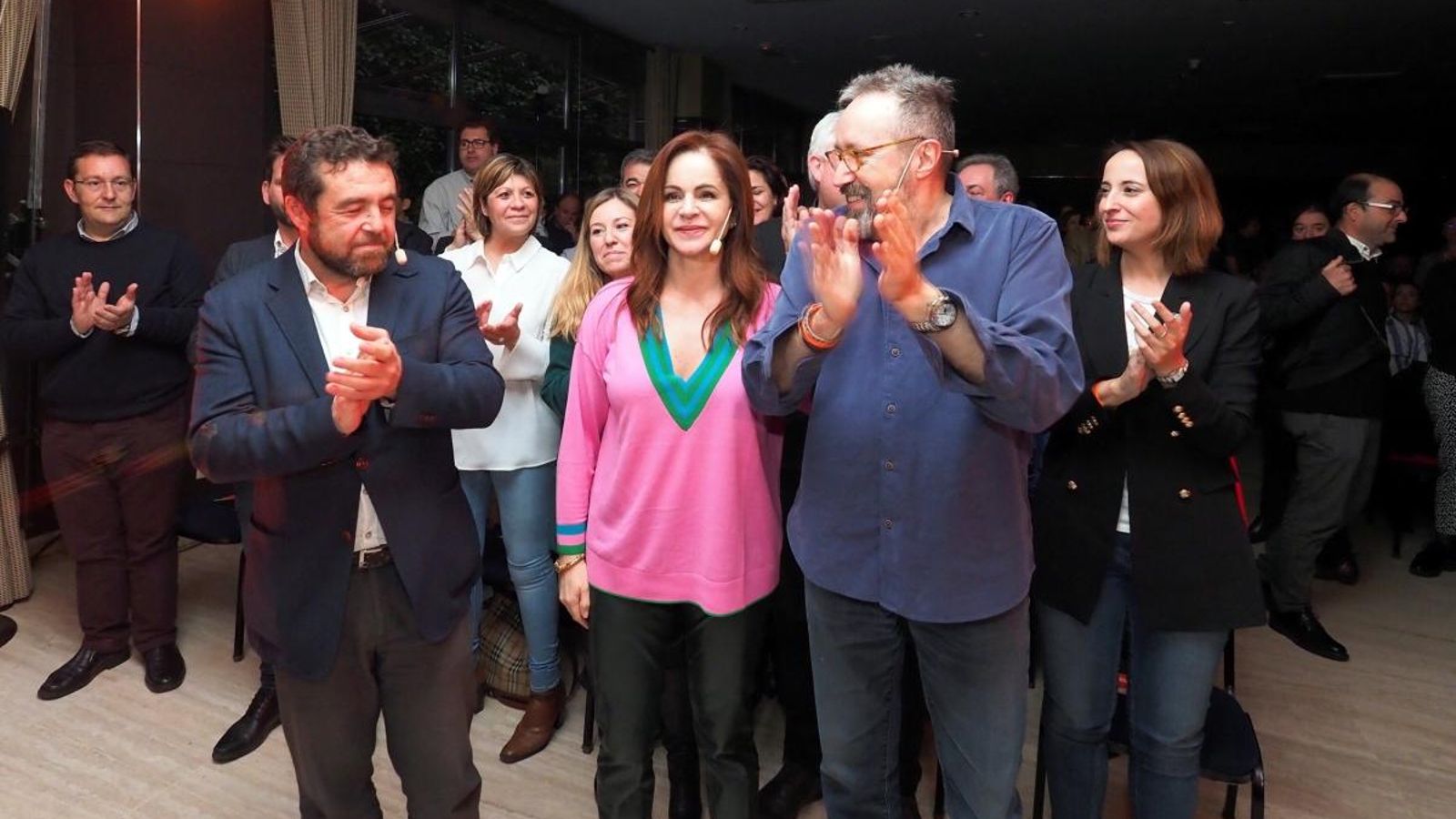 Tancament de la campanya de primàries de Silvia Clemente