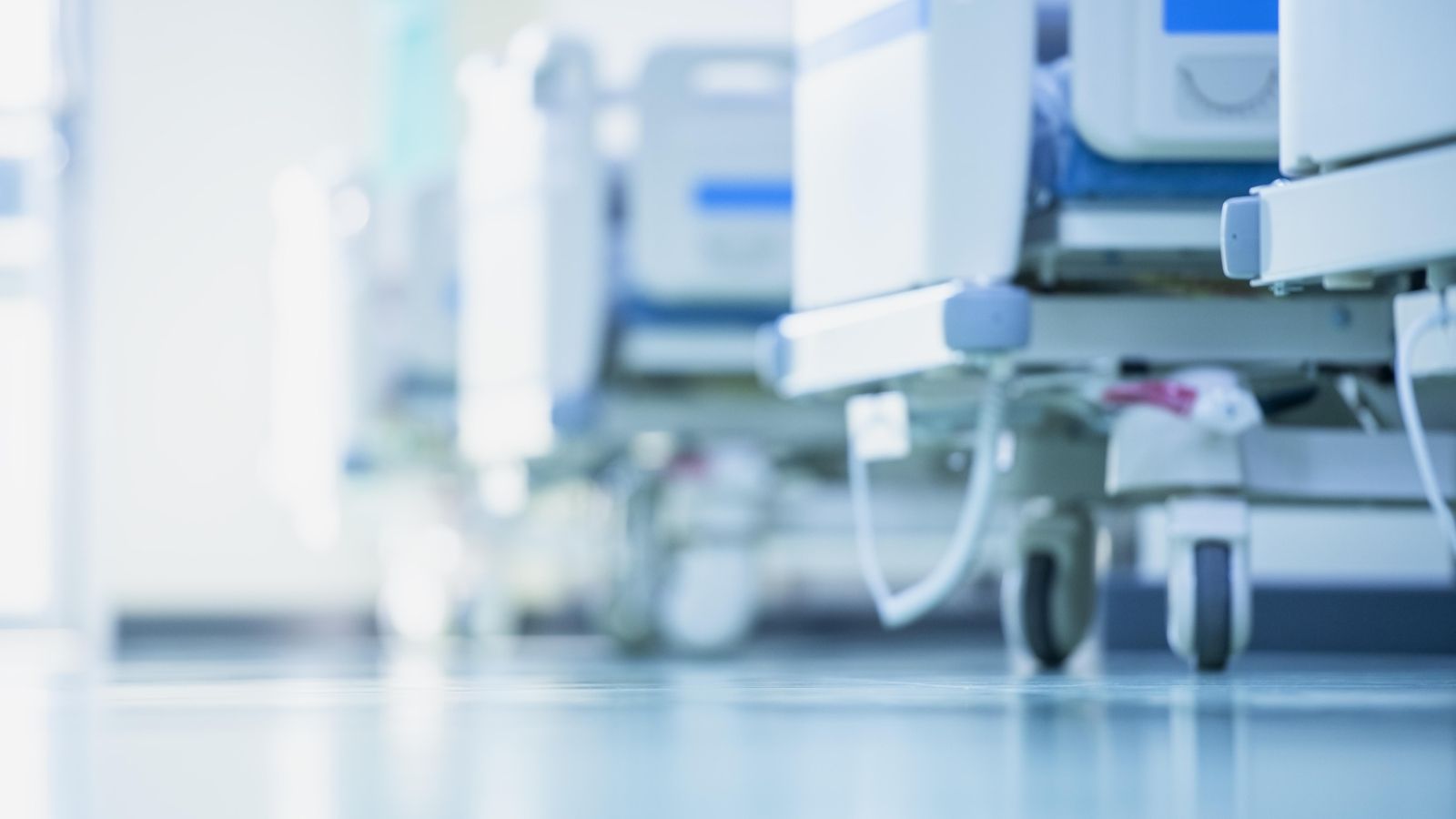 Imatge d'arxiu d'un llit en un hospital