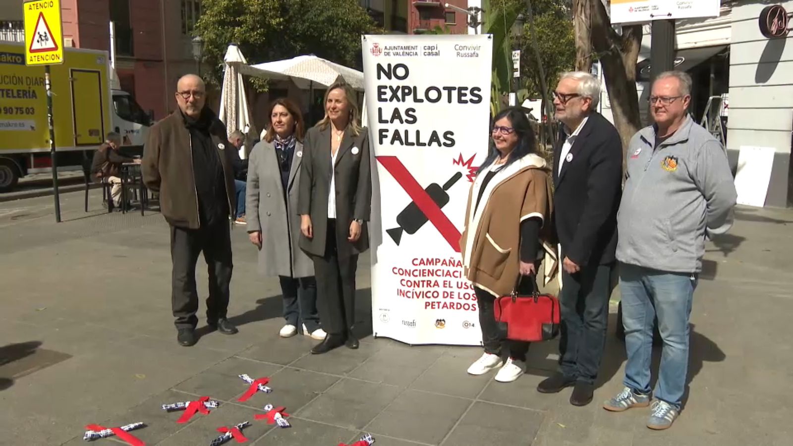 Presentació de la campanya "No explotes les Falles"