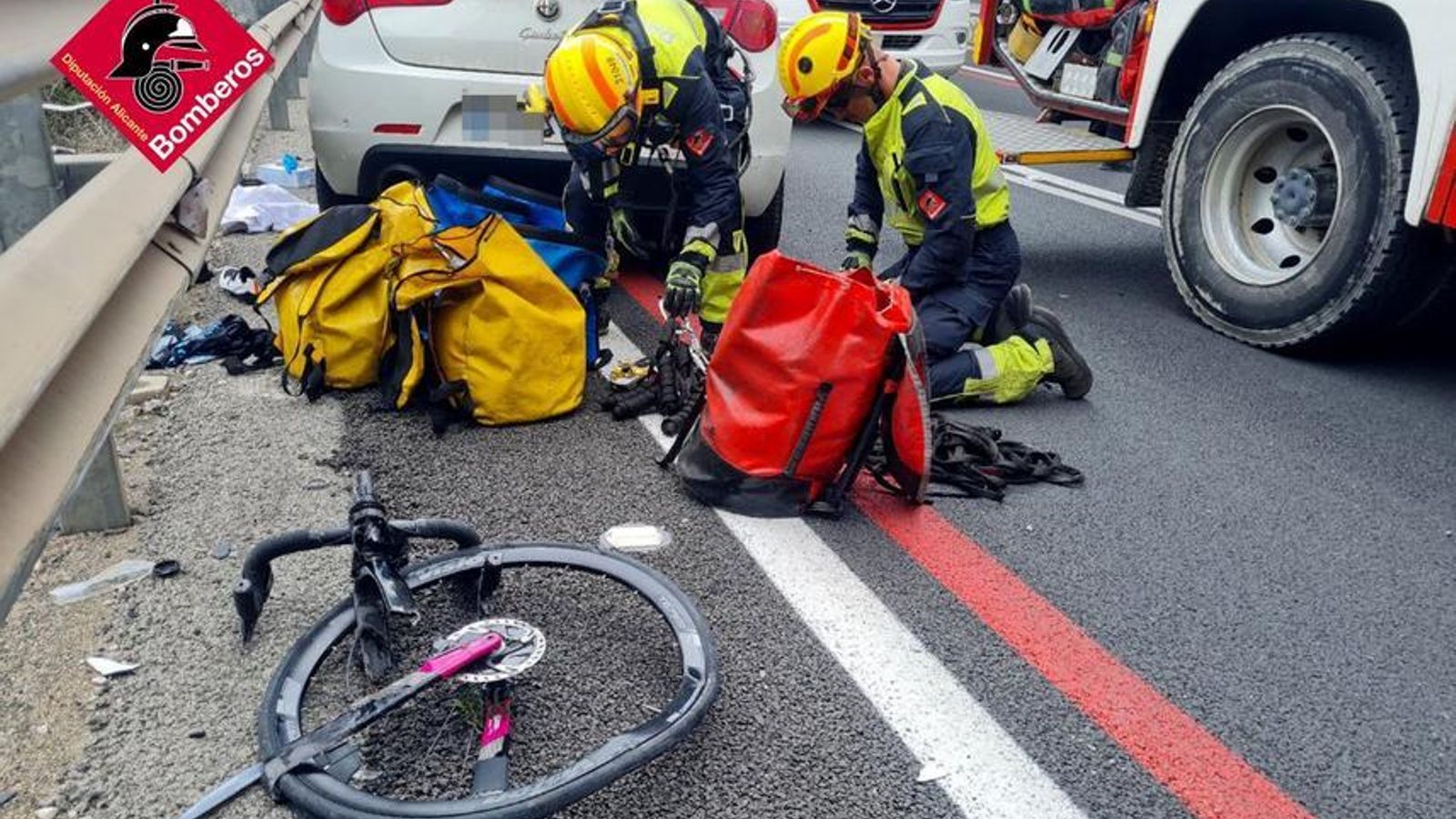 El lloc de l'accident El lloc de l'accident