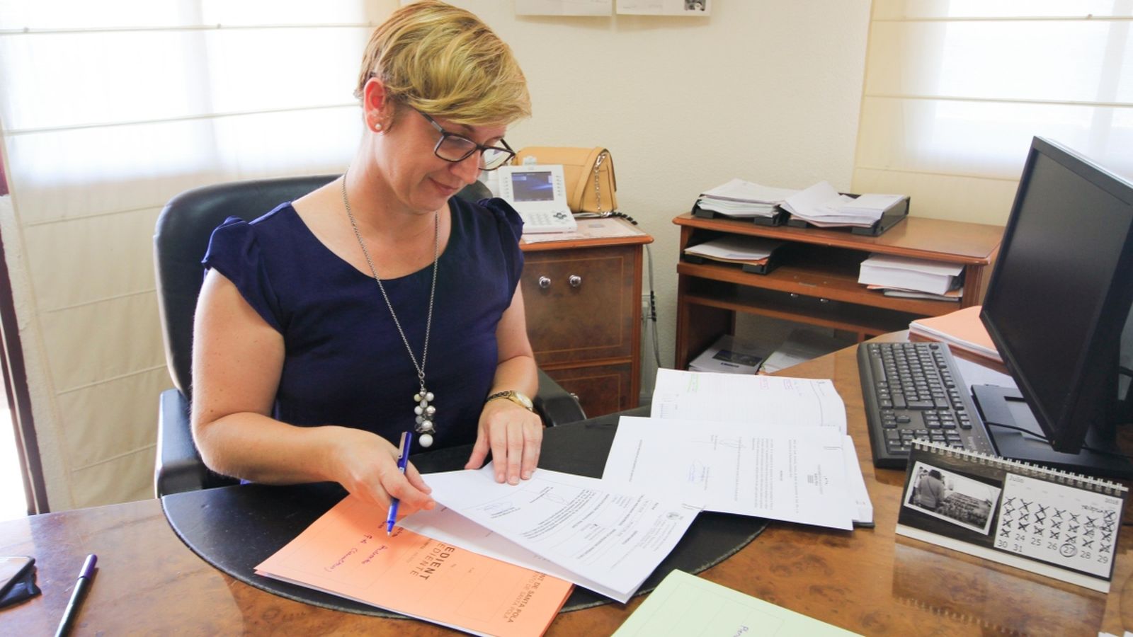 L'alcaldessa de Santa Pola, Yolanda Seva. Ajuntament de Santa Pola