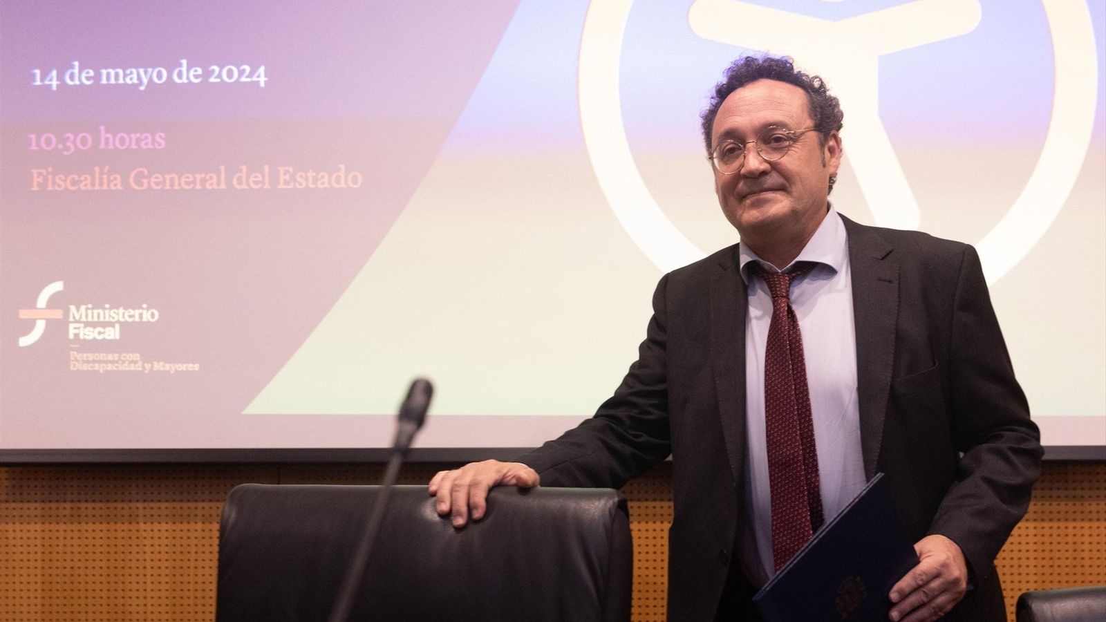 El fiscal general de l'Estat, Álvaro García Ortiz, en un acte el passat maig