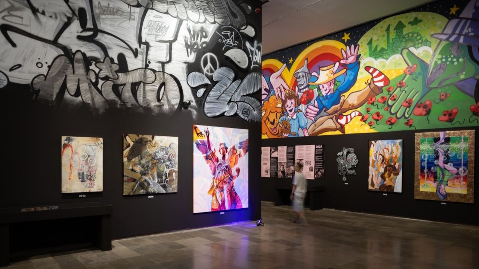 Obres de l'exposició 'Principis', oberta fins el 26 d'octubre
