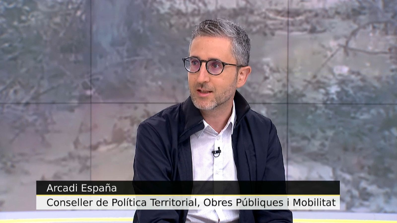 Arcadi España avança que les pèrdues pel temporal de pluges seran \"molt quantioses\"