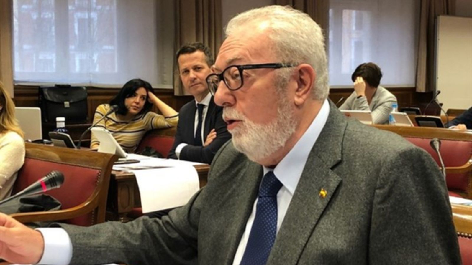 El senador valencià del Partit Popular Pedro Agramunt